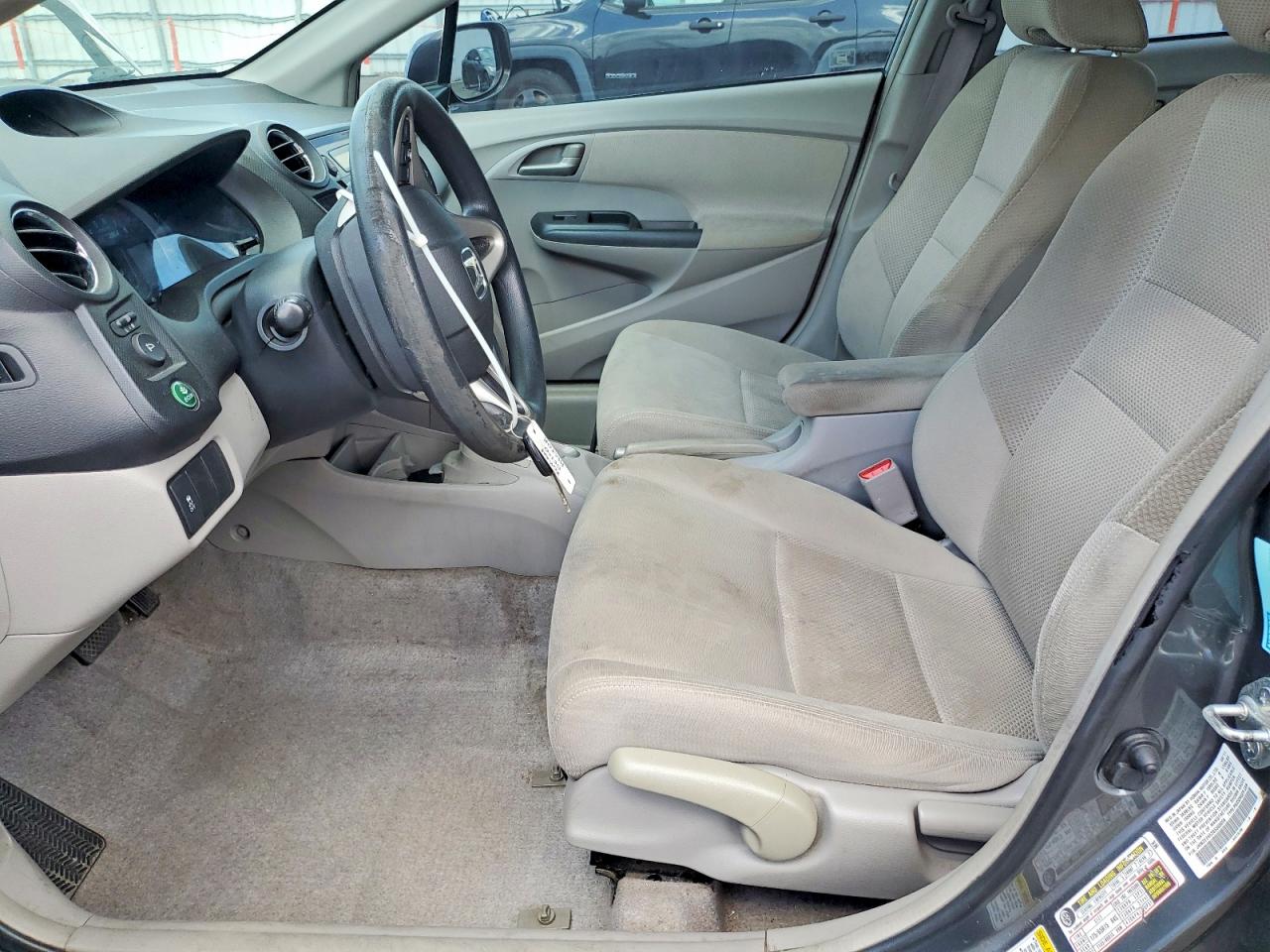 2011 Honda Insight Lx Gray vin: JHMZE2H53BS009656