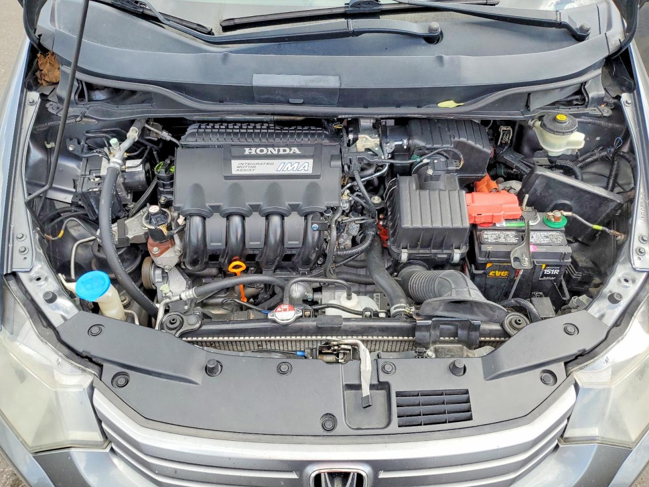 2011 Honda Insight Lx Gray vin: JHMZE2H53BS009656