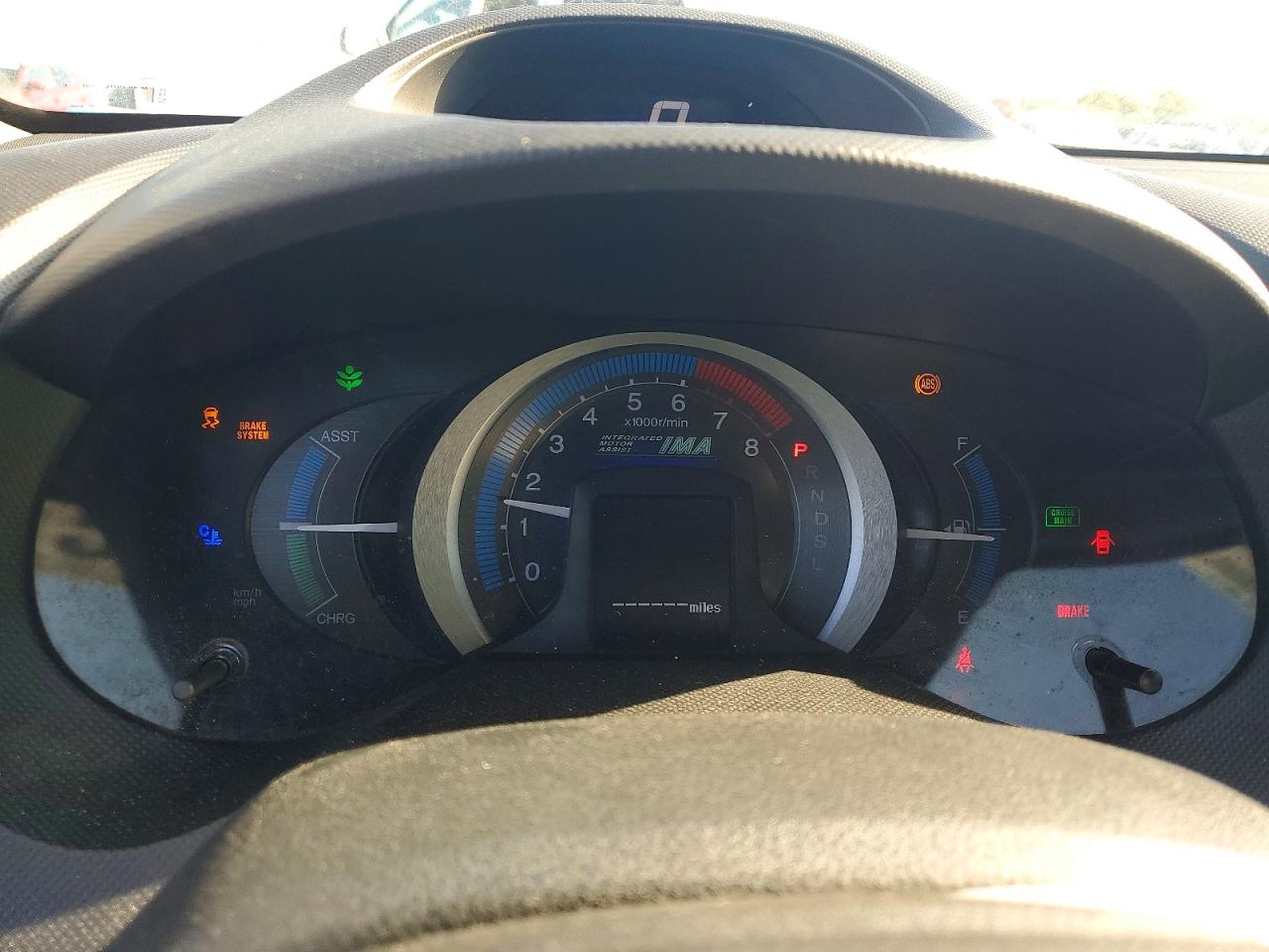 2011 Honda Insight Lx Gray vin: JHMZE2H53BS009656