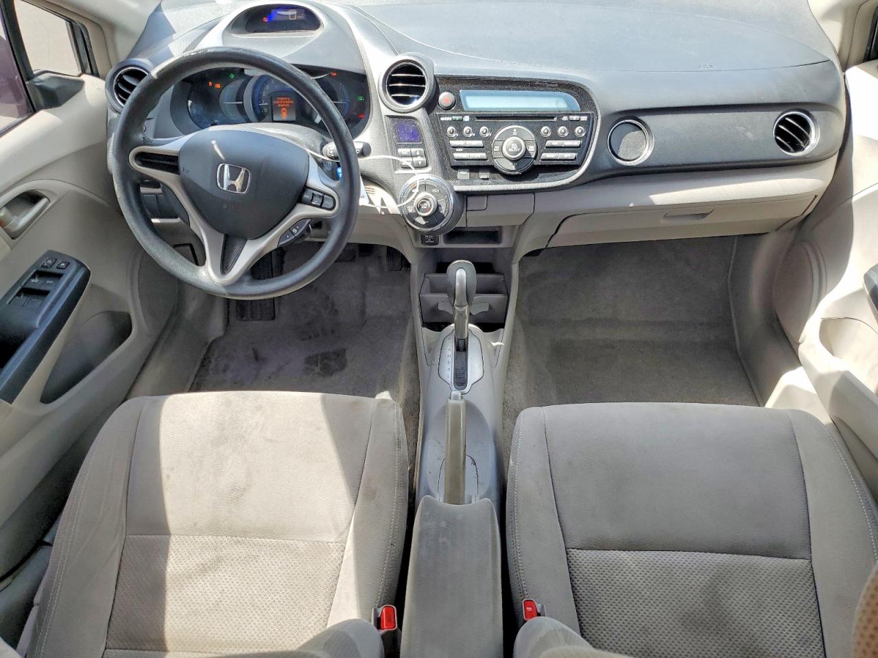 2011 Honda Insight Lx Gray vin: JHMZE2H53BS009656