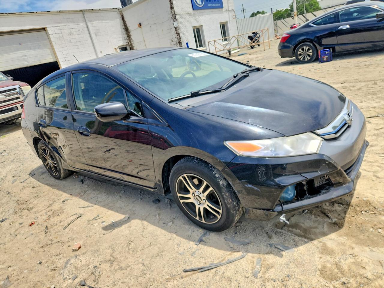 2013 Honda Insight Lx Black vin: JHMZE2H53DS000510