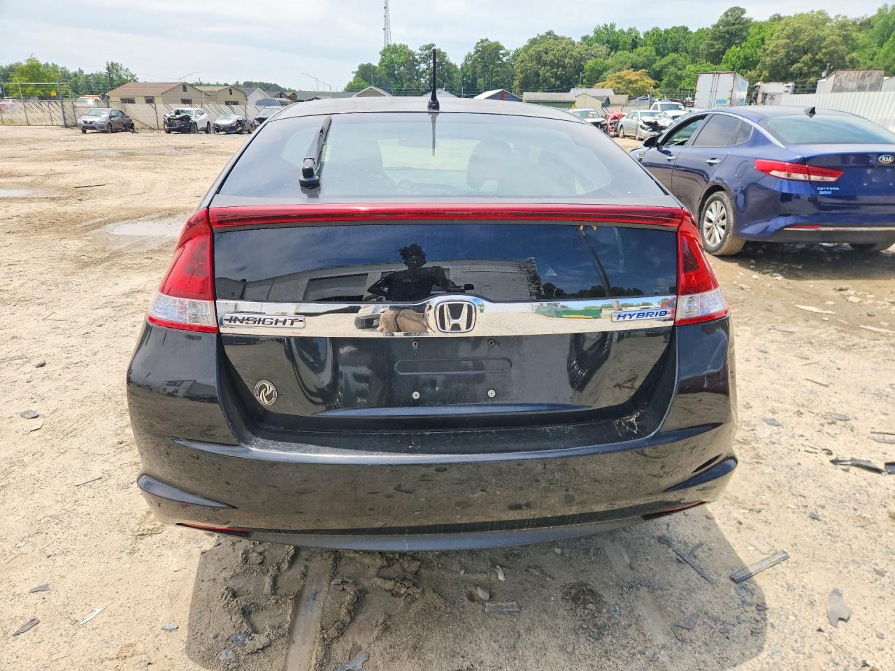 2013 Honda Insight Lx Black vin: JHMZE2H53DS000510