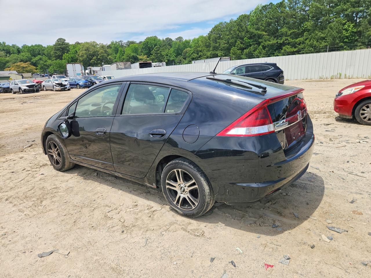 2013 Honda Insight Lx Black vin: JHMZE2H53DS000510