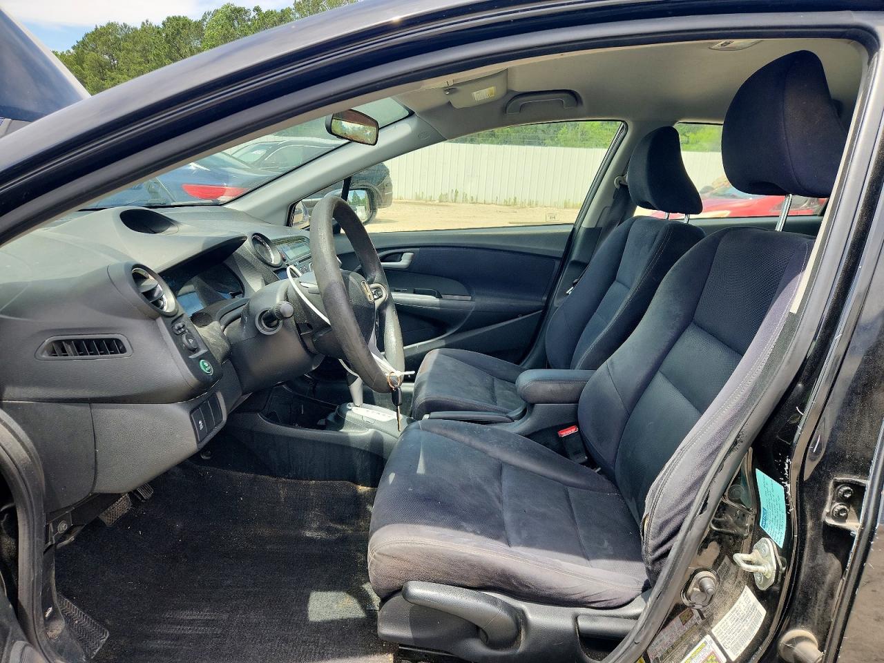 2013 Honda Insight Lx Black vin: JHMZE2H53DS000510