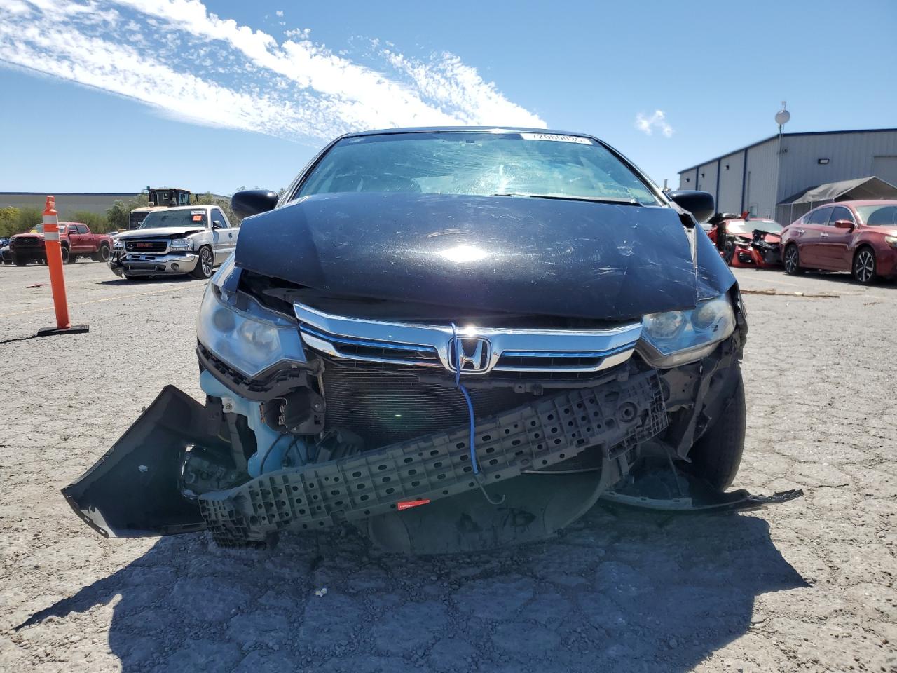 2012 Honda Insight Lx Black vin: JHMZE2H54CS001308