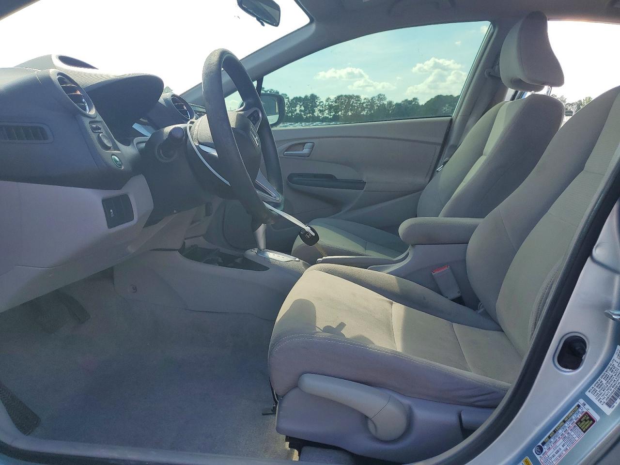 2012 Honda Insight Lx Silver vin: JHMZE2H54CS002149