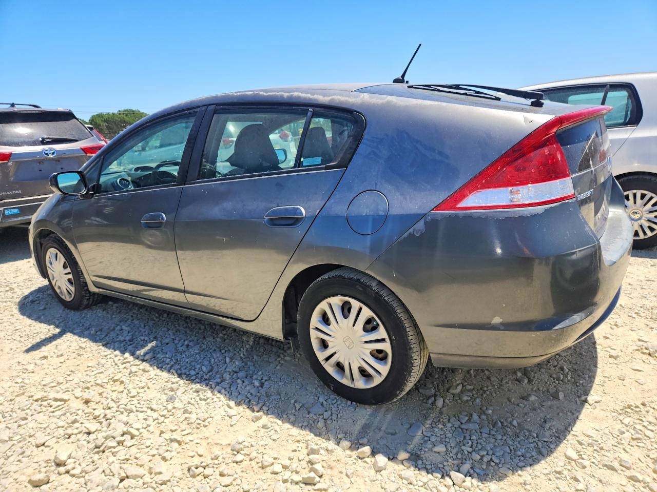 2010 Honda Insight Lx Gray vin: JHMZE2H55AS011908
