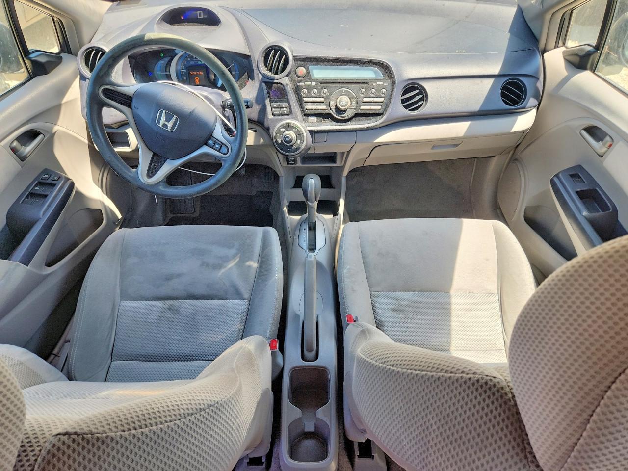 2010 Honda Insight Lx Gray vin: JHMZE2H55AS011908