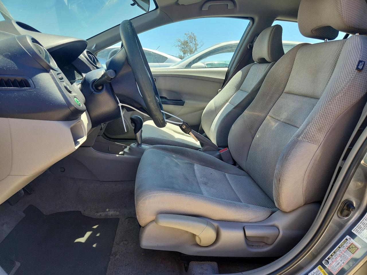 2010 Honda Insight Lx Gray vin: JHMZE2H55AS011908