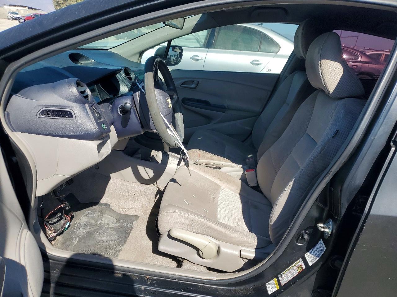 2010 Honda Insight Lx Black vin: JHMZE2H55AS014792