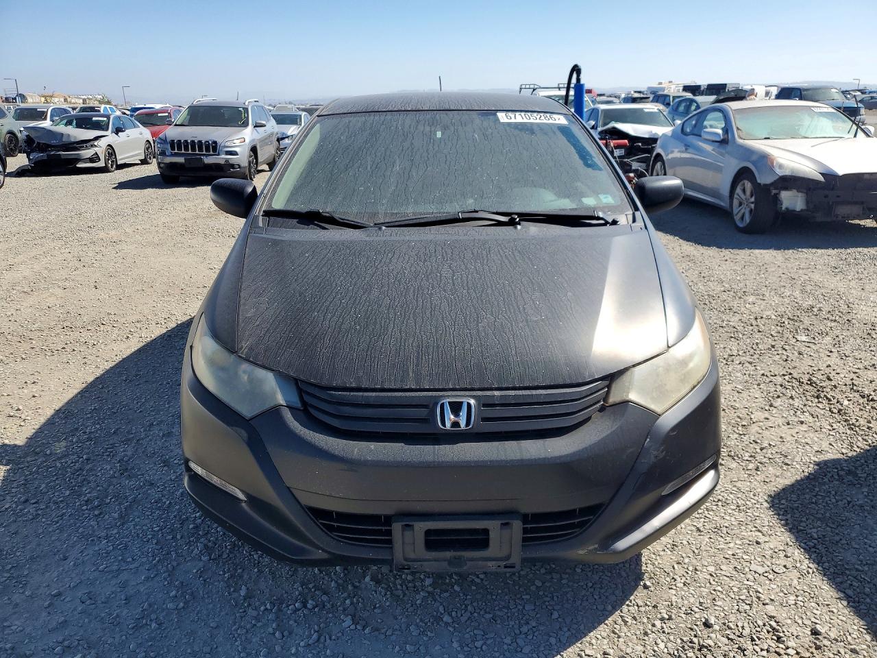 2010 Honda Insight Lx Black vin: JHMZE2H55AS014792