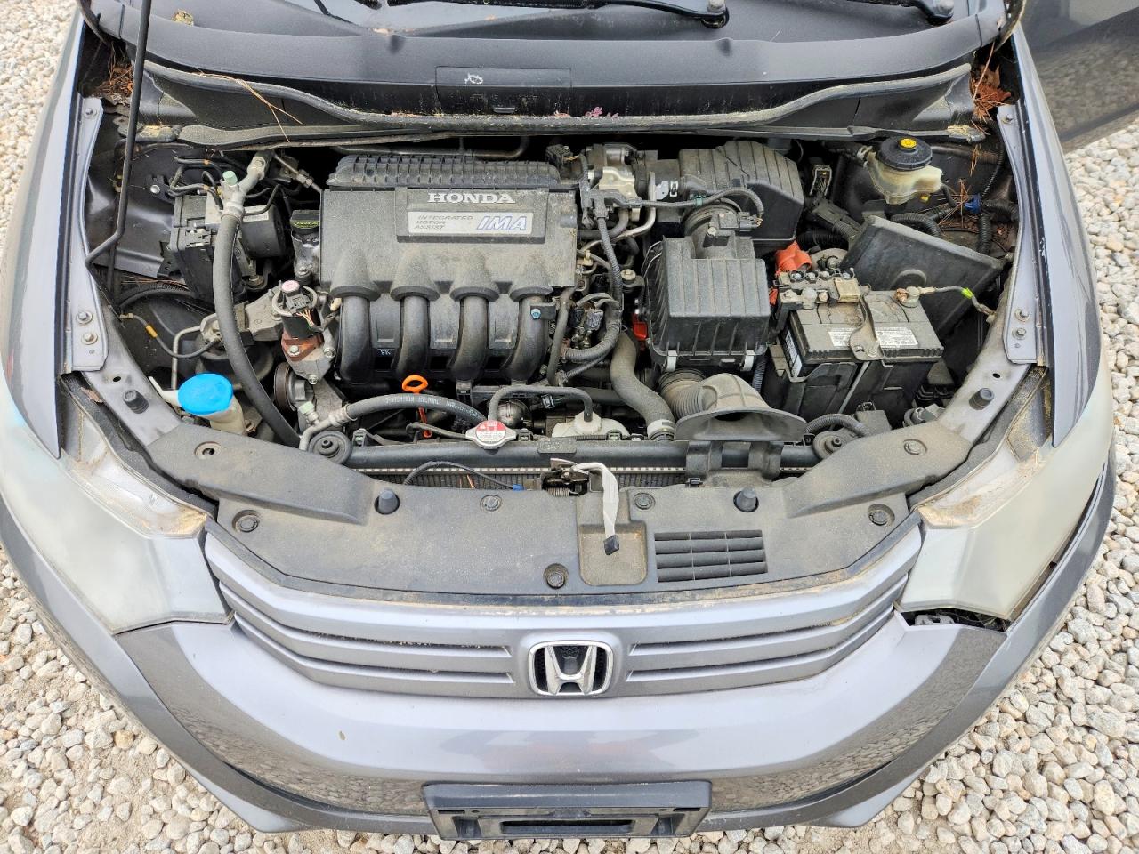 2010 Honda Insight Lx Gray vin: JHMZE2H55AS024304