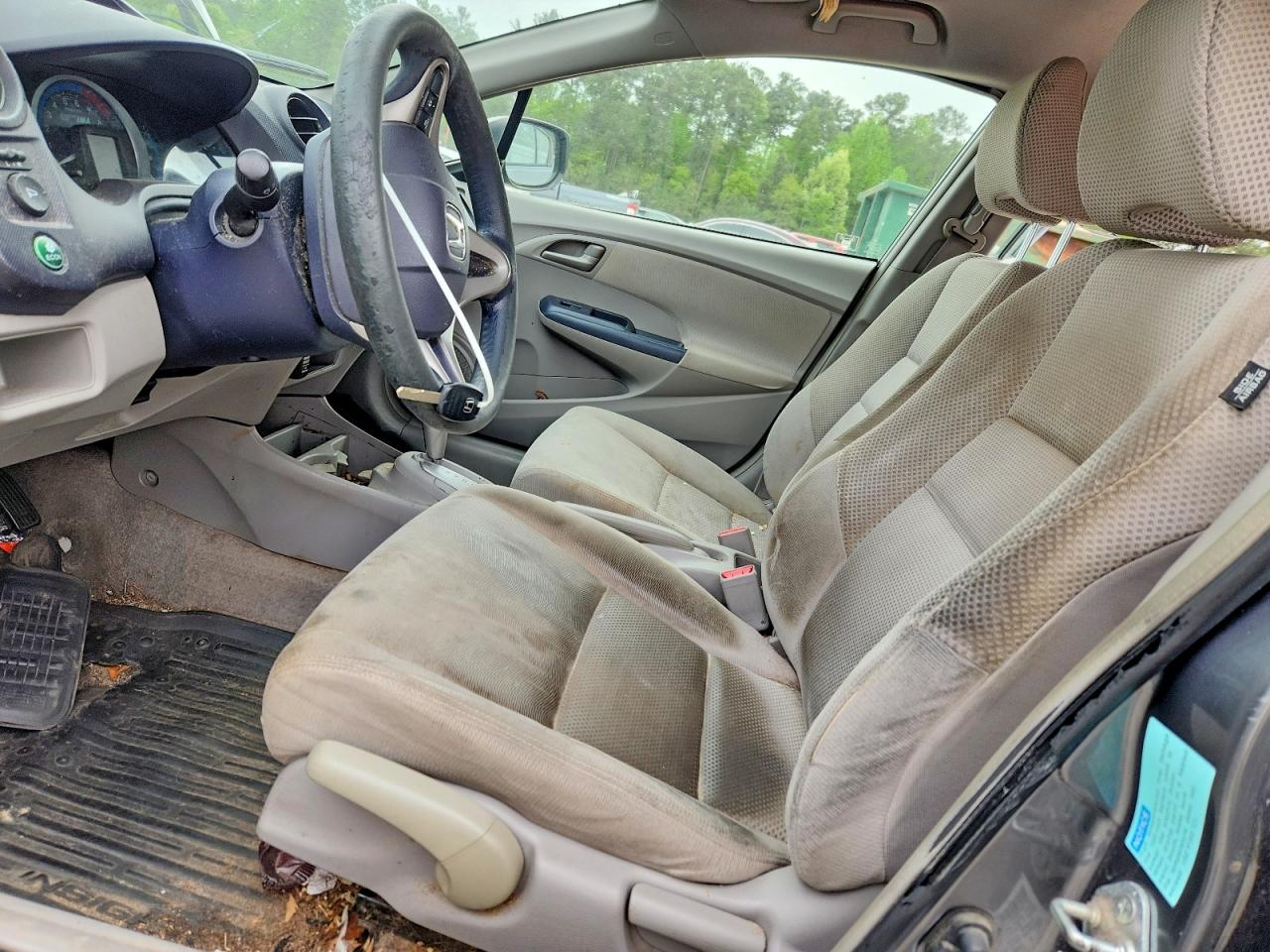 2010 Honda Insight Lx Gray vin: JHMZE2H55AS024304