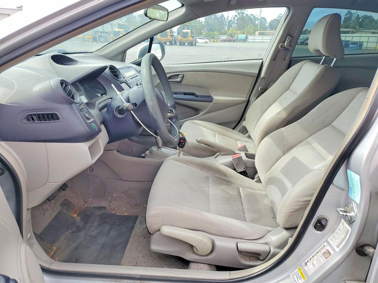 2010 Honda Insight Lx Silver vin: JHMZE2H55AS042012