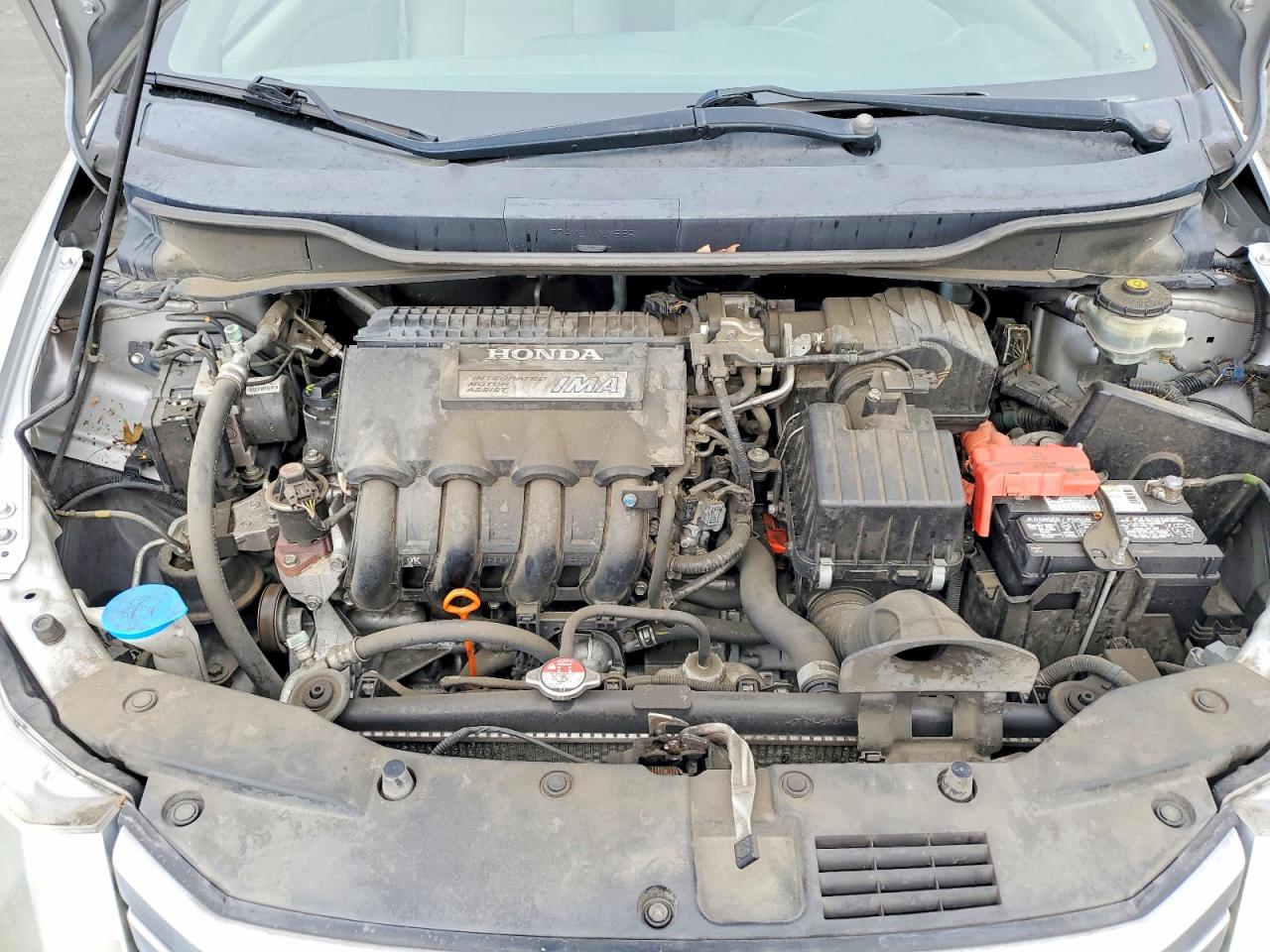 2010 Honda Insight Lx Silver vin: JHMZE2H55AS042012