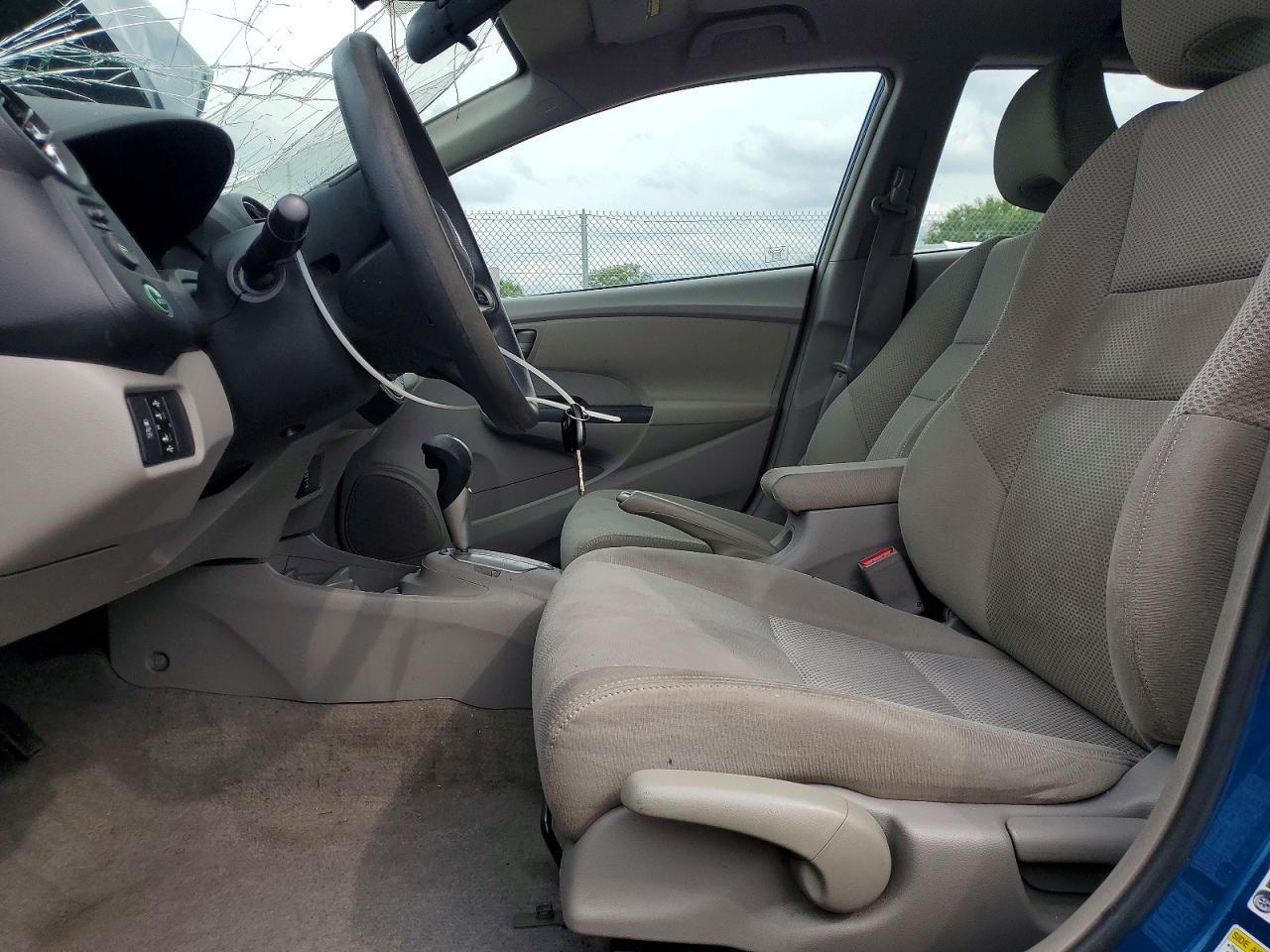 2011 Honda Insight Lx Blue vin: JHMZE2H55BS004717