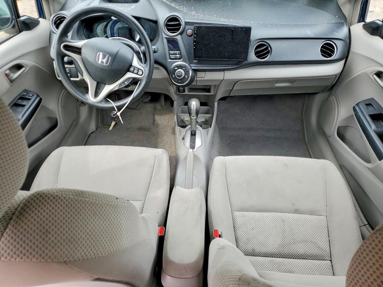 2011 Honda Insight Lx Blue vin: JHMZE2H55BS004717