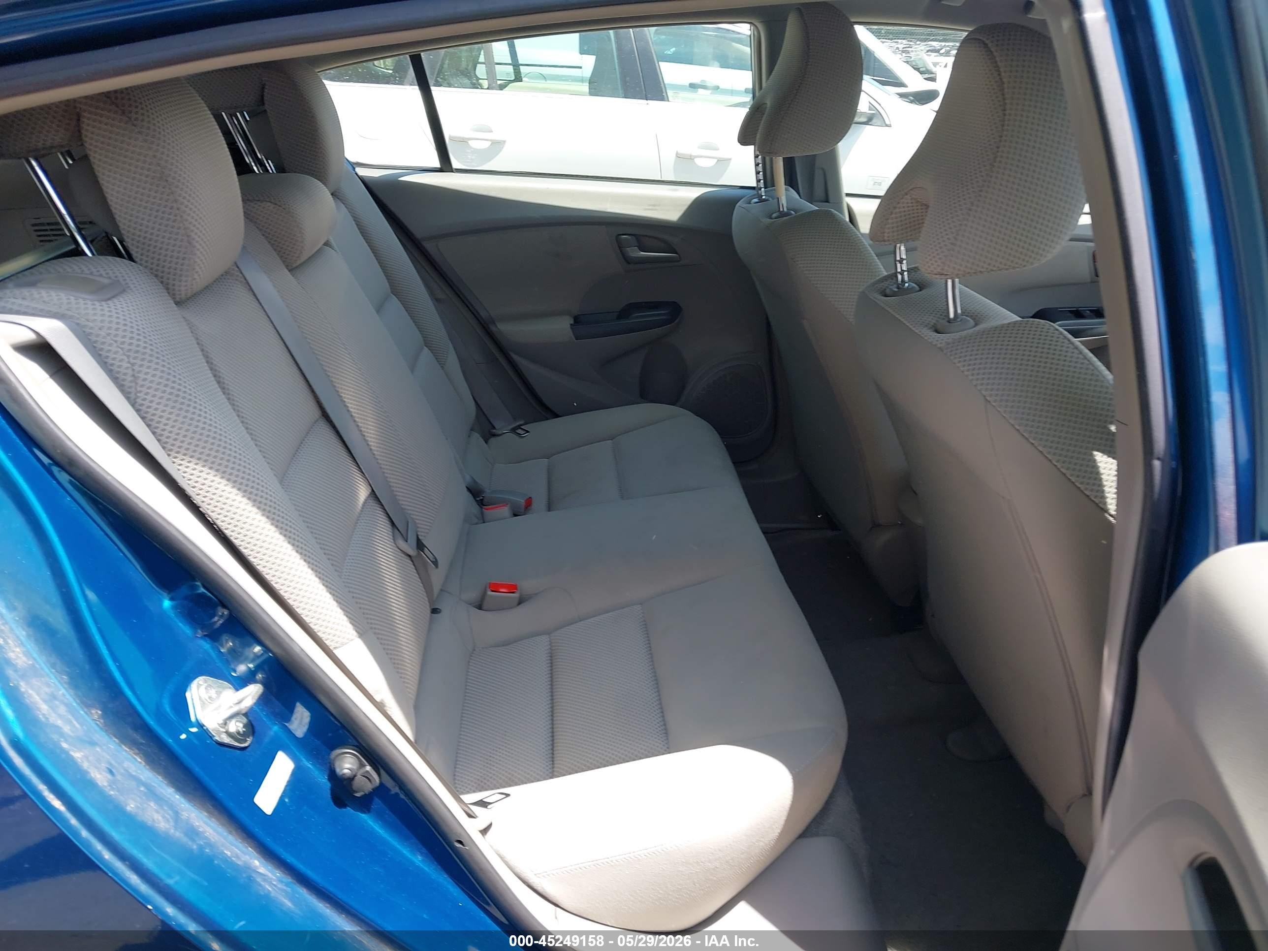 2011 Honda Insight Lx Синий vin: JHMZE2H55BS010226