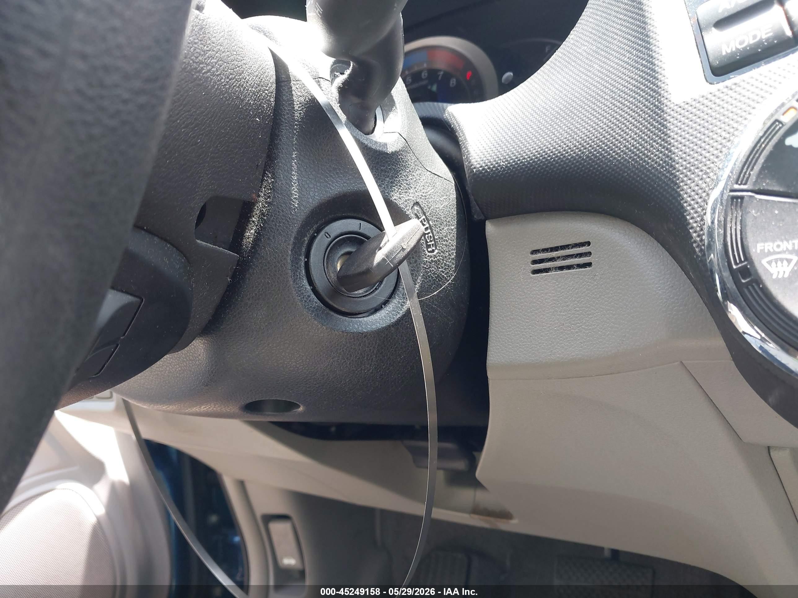 2011 Honda Insight Lx Синий vin: JHMZE2H55BS010226