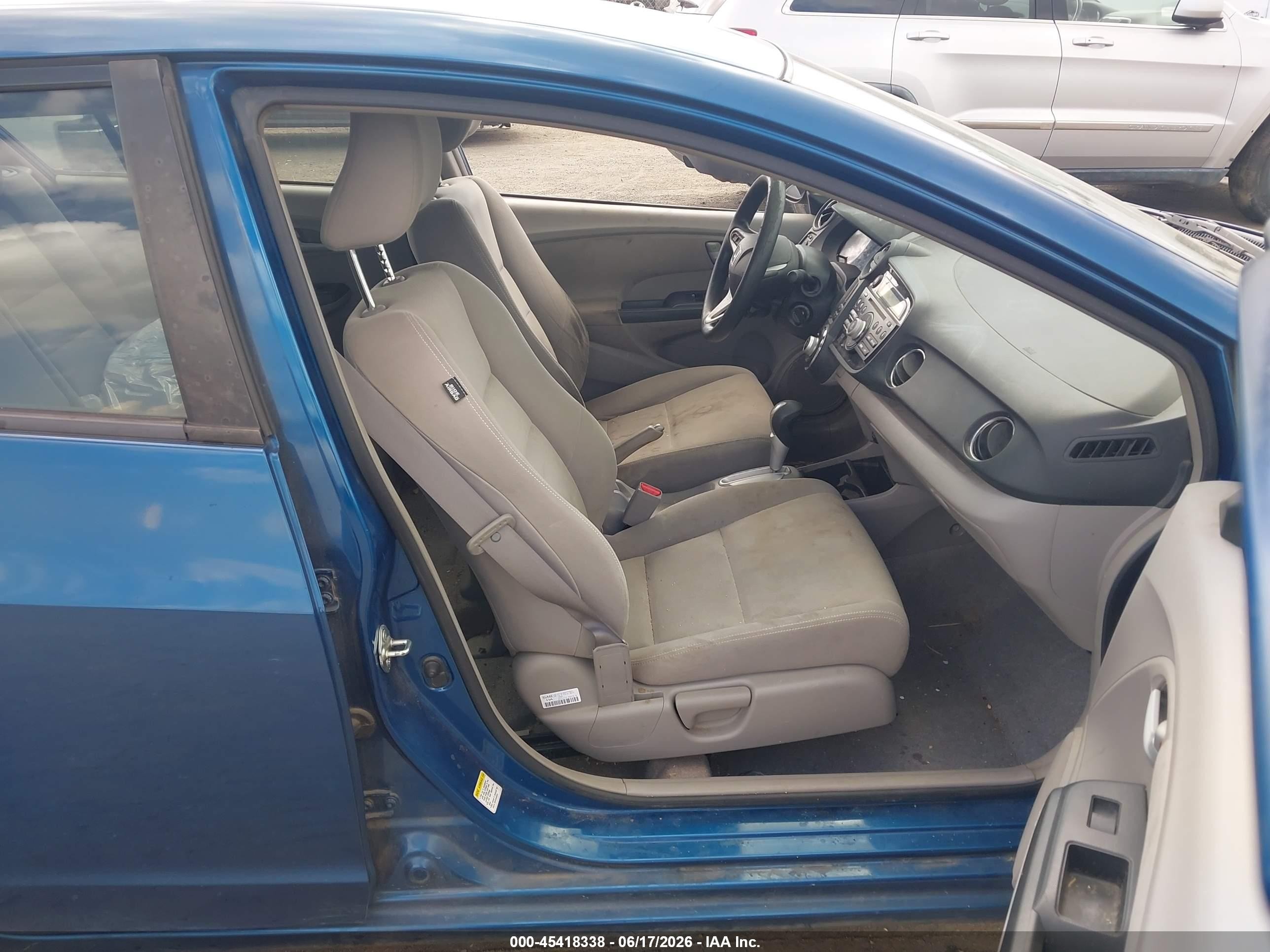 2012 Honda Insight Lx Blue vin: JHMZE2H55CS001429