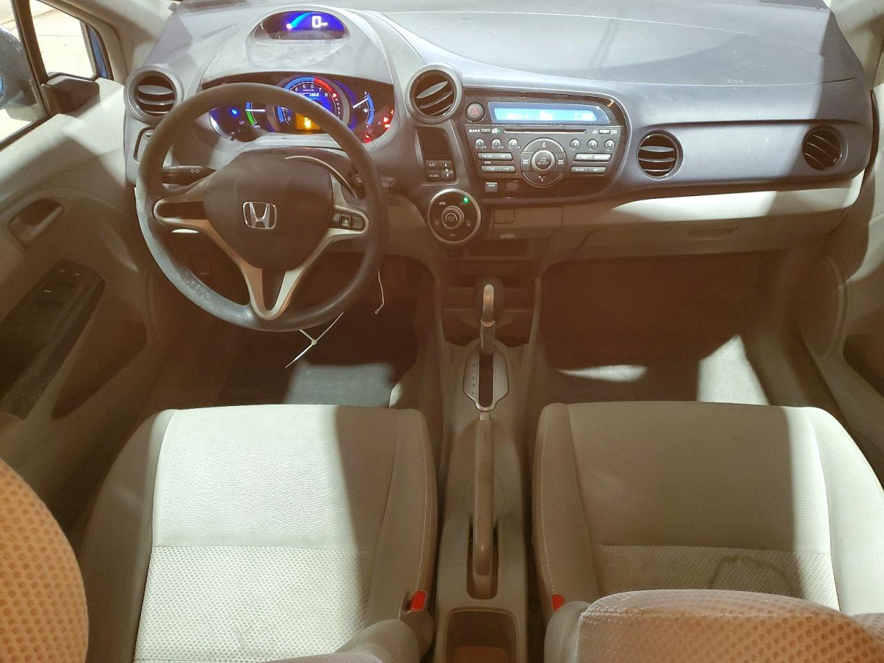 2010 Honda Insight Lx Blue vin: JHMZE2H56AS026403