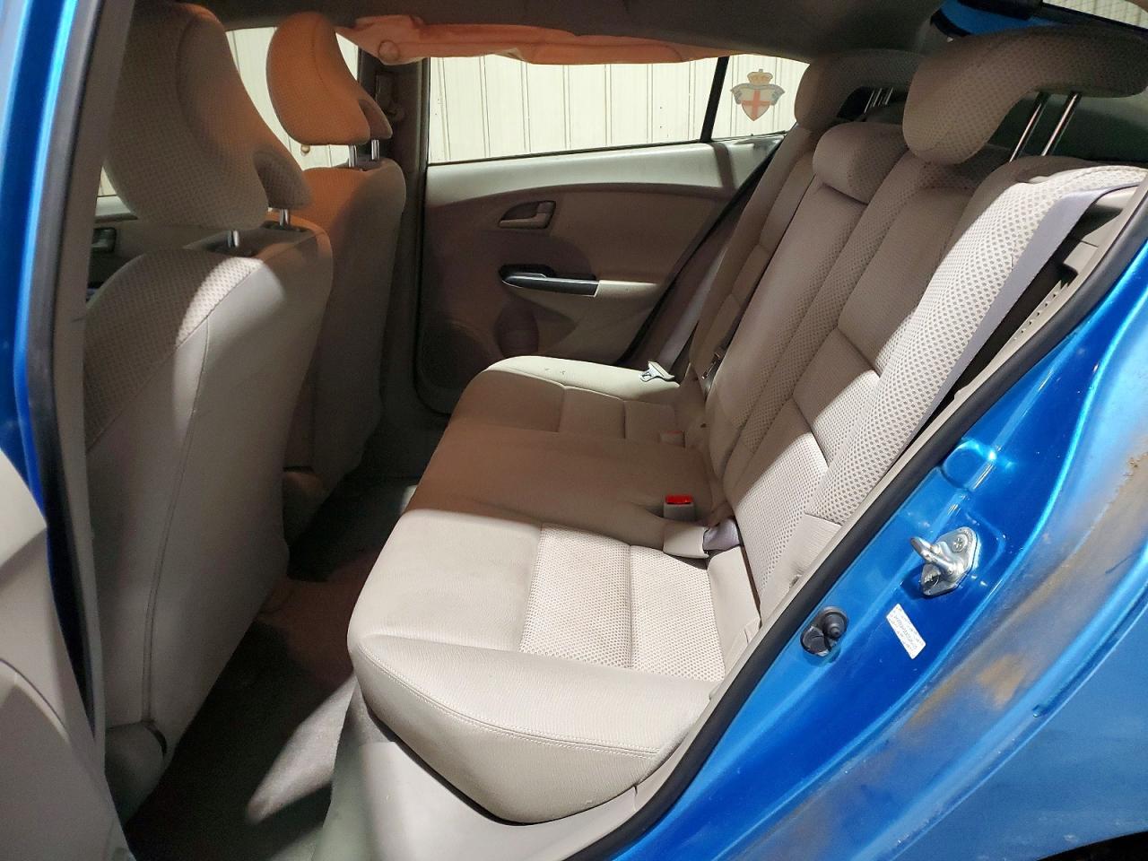 2010 Honda Insight Lx Blue vin: JHMZE2H56AS026403