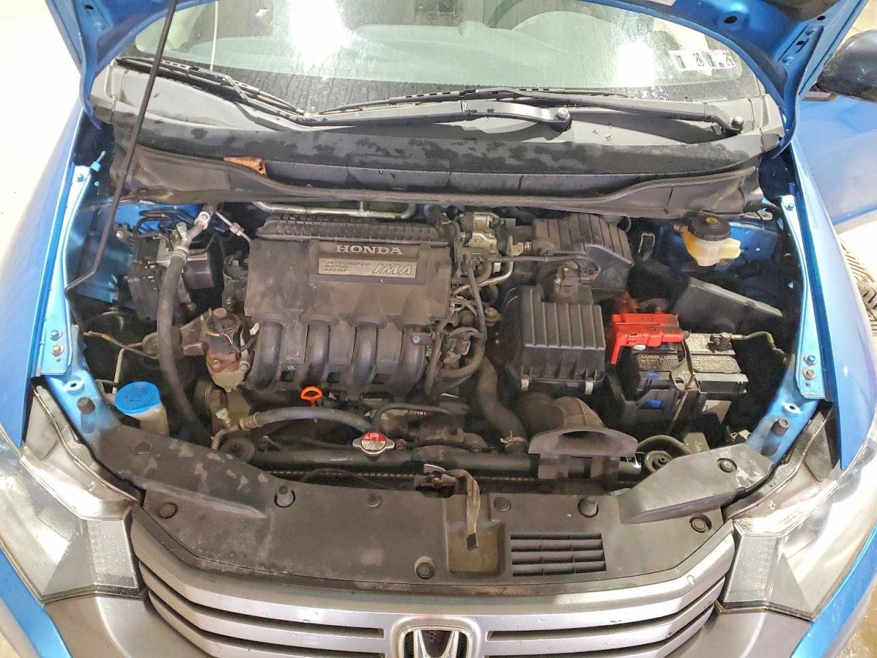 2010 Honda Insight Lx Blue vin: JHMZE2H56AS026403