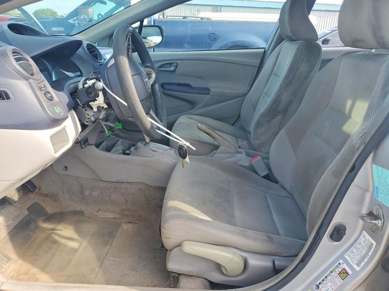2010 Honda Insight Lx Silver vin: JHMZE2H56AS027910