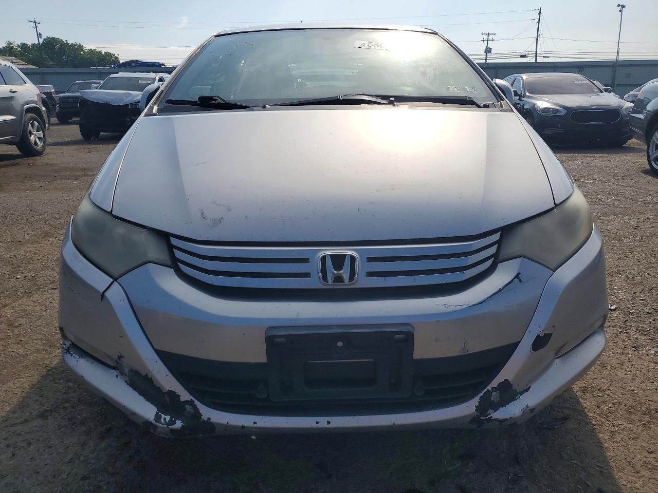 2010 Honda Insight Lx Silver vin: JHMZE2H56AS027910