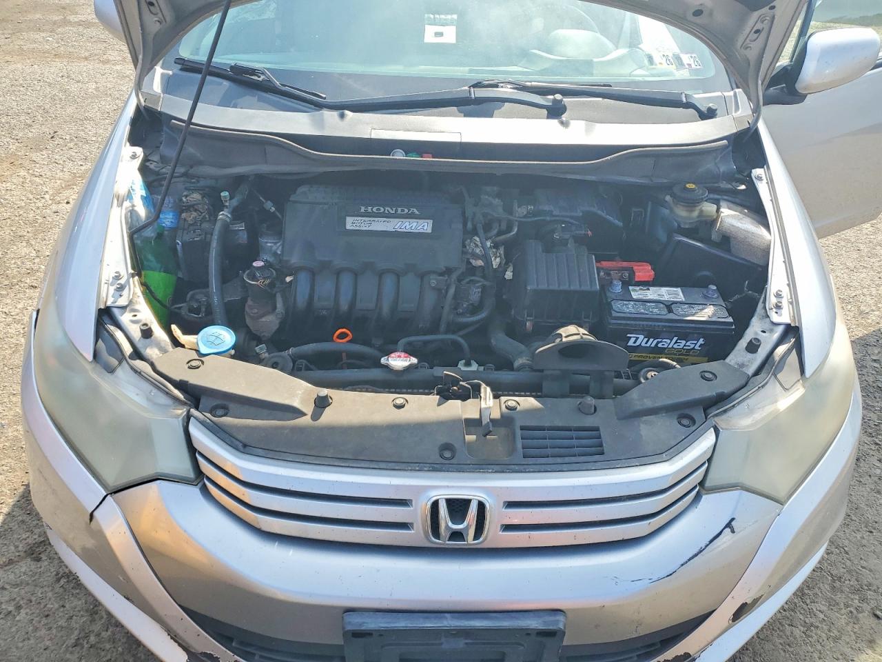 2010 Honda Insight Lx Silver vin: JHMZE2H56AS027910