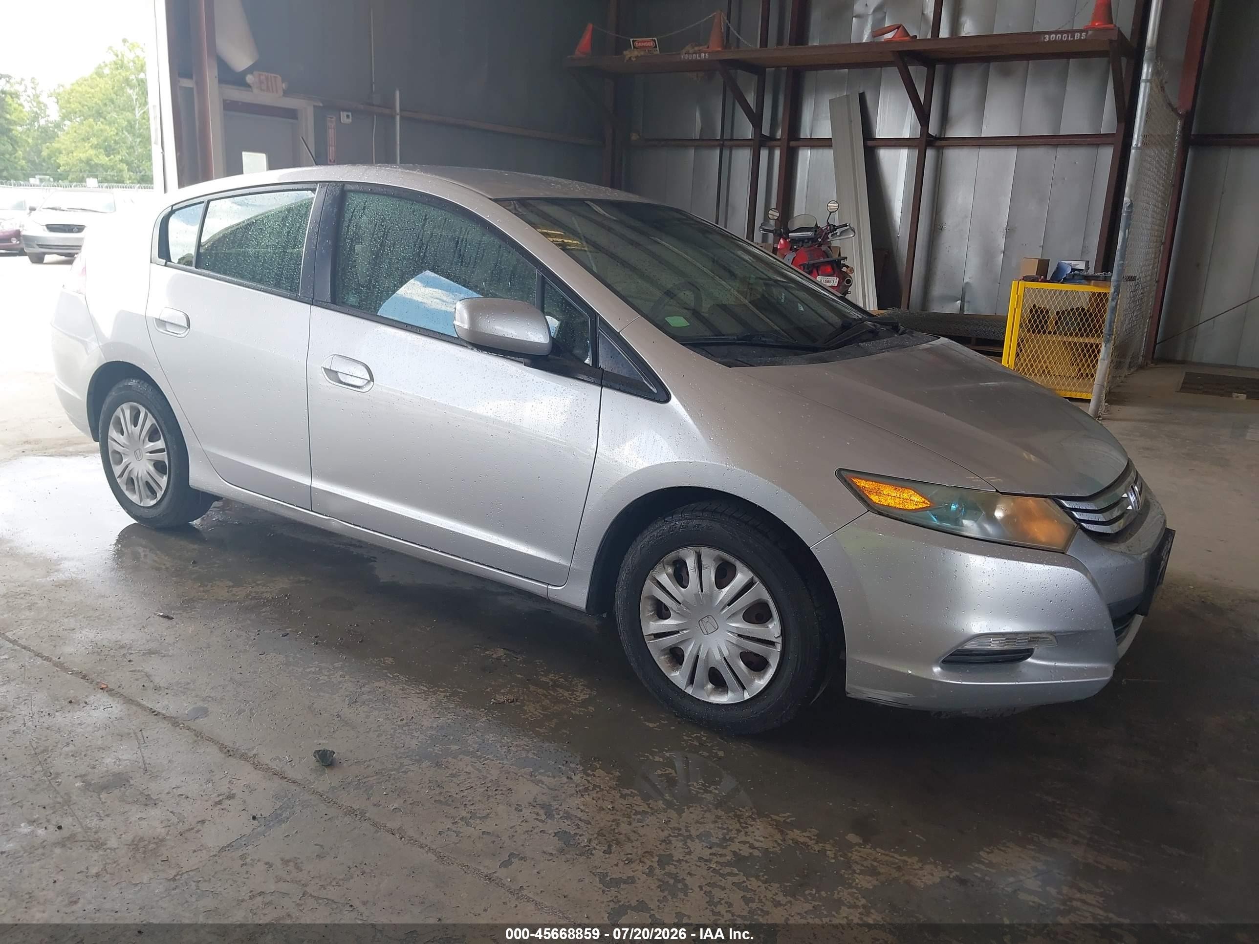 2010 Honda Insight Lx Silver vin: JHMZE2H56AS033142