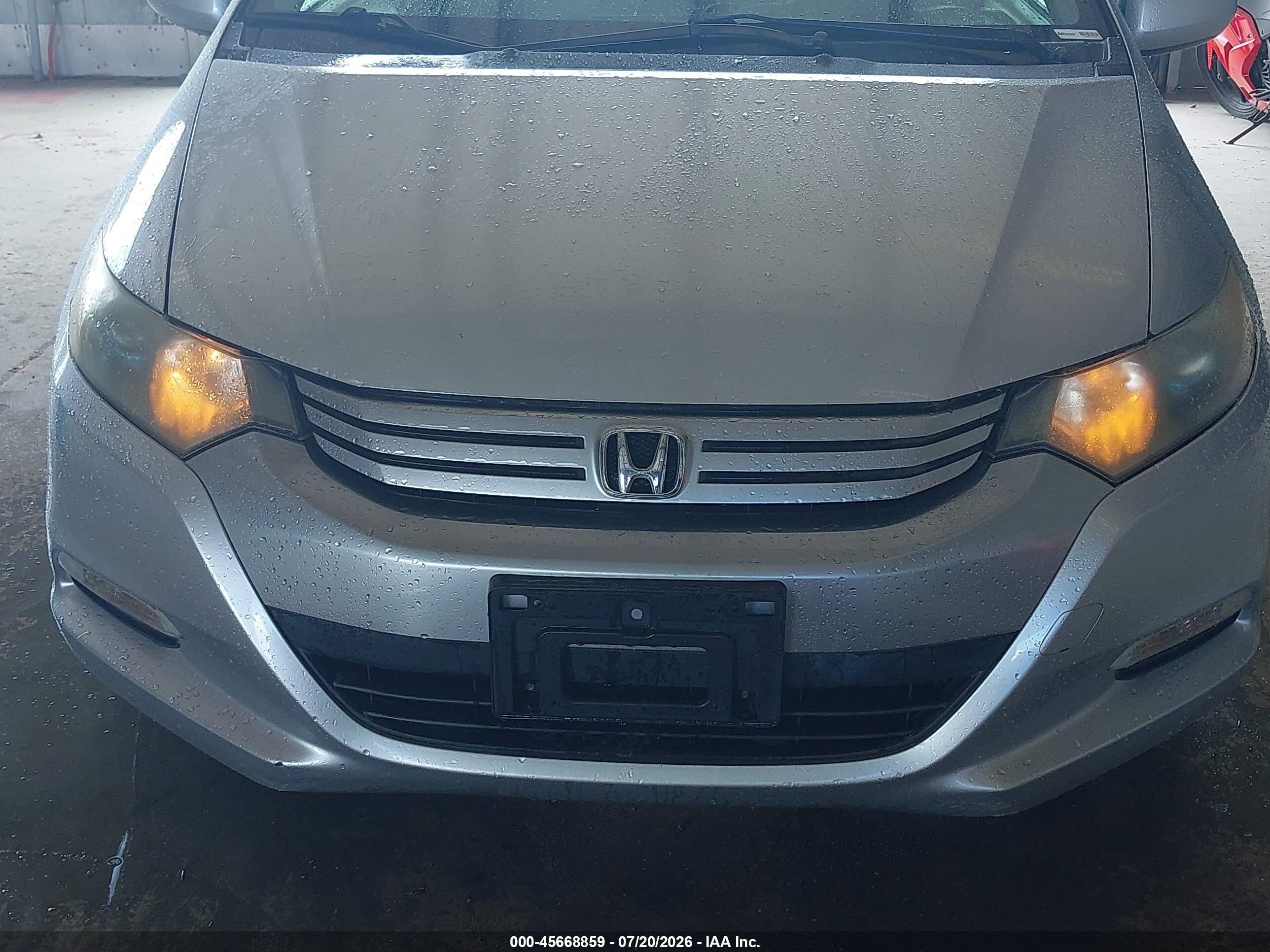 2010 Honda Insight Lx Silver vin: JHMZE2H56AS033142