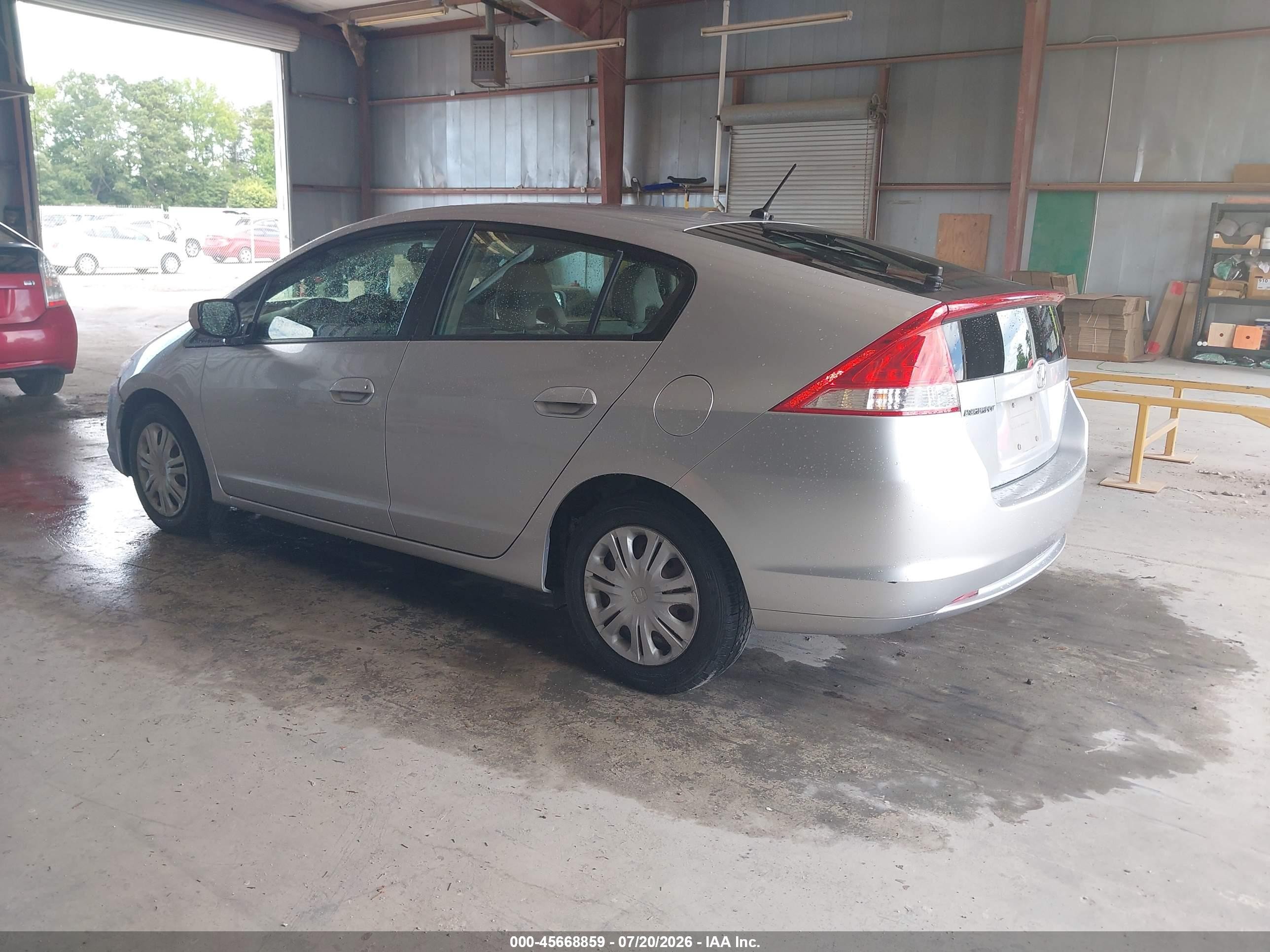 2010 Honda Insight Lx Silver vin: JHMZE2H56AS033142