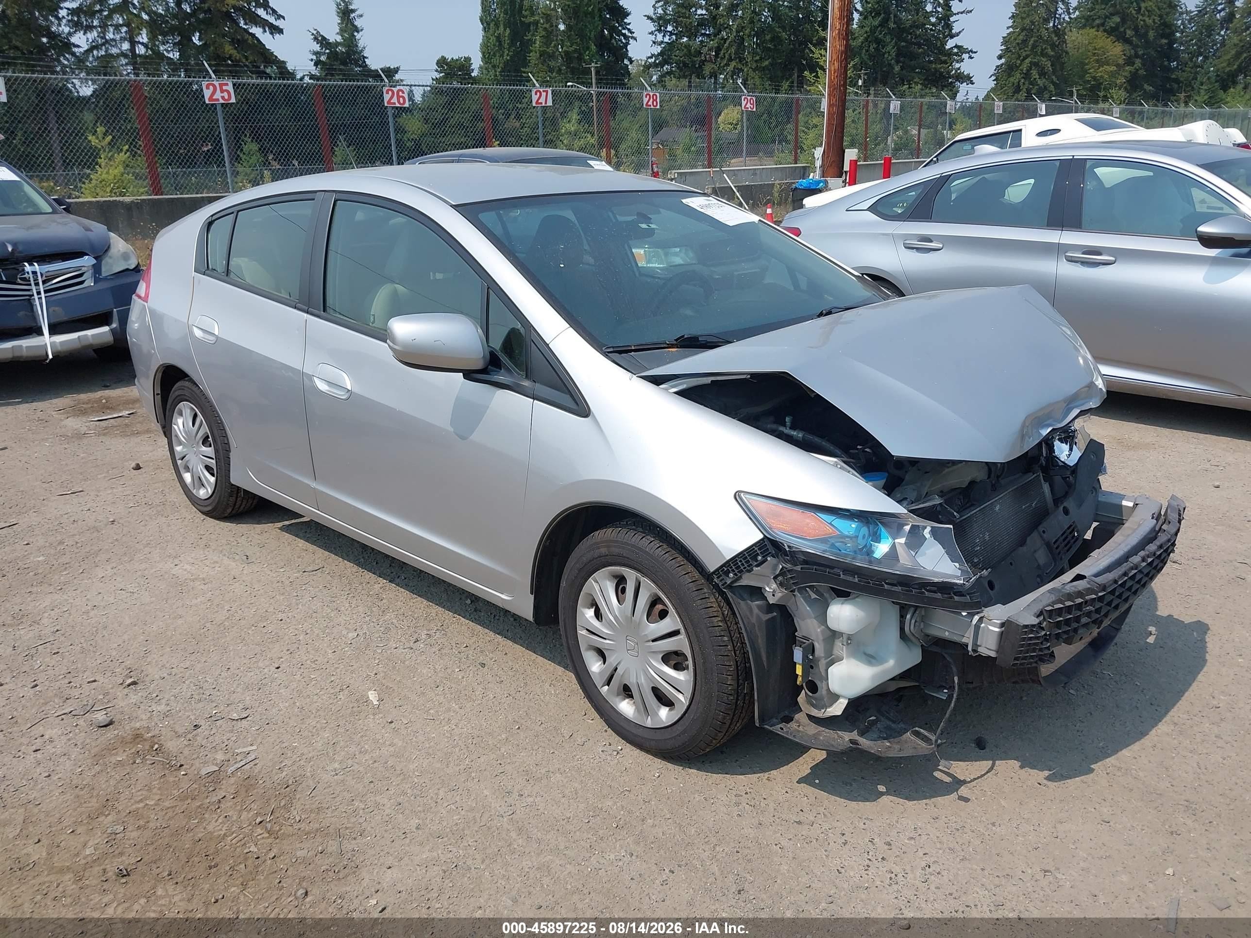2011 Honda Insight Lx Желто-коричневый vin: JHMZE2H56BS010638