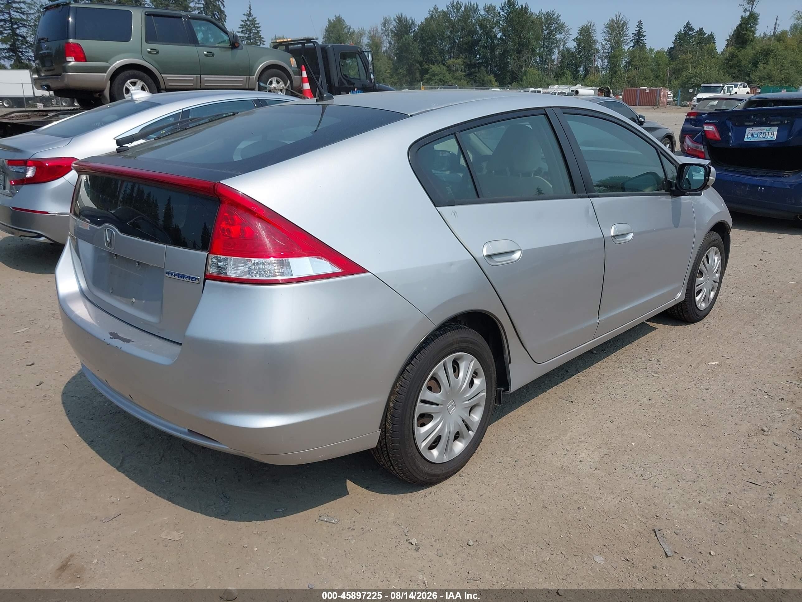 2011 Honda Insight Lx Tan vin: JHMZE2H56BS010638