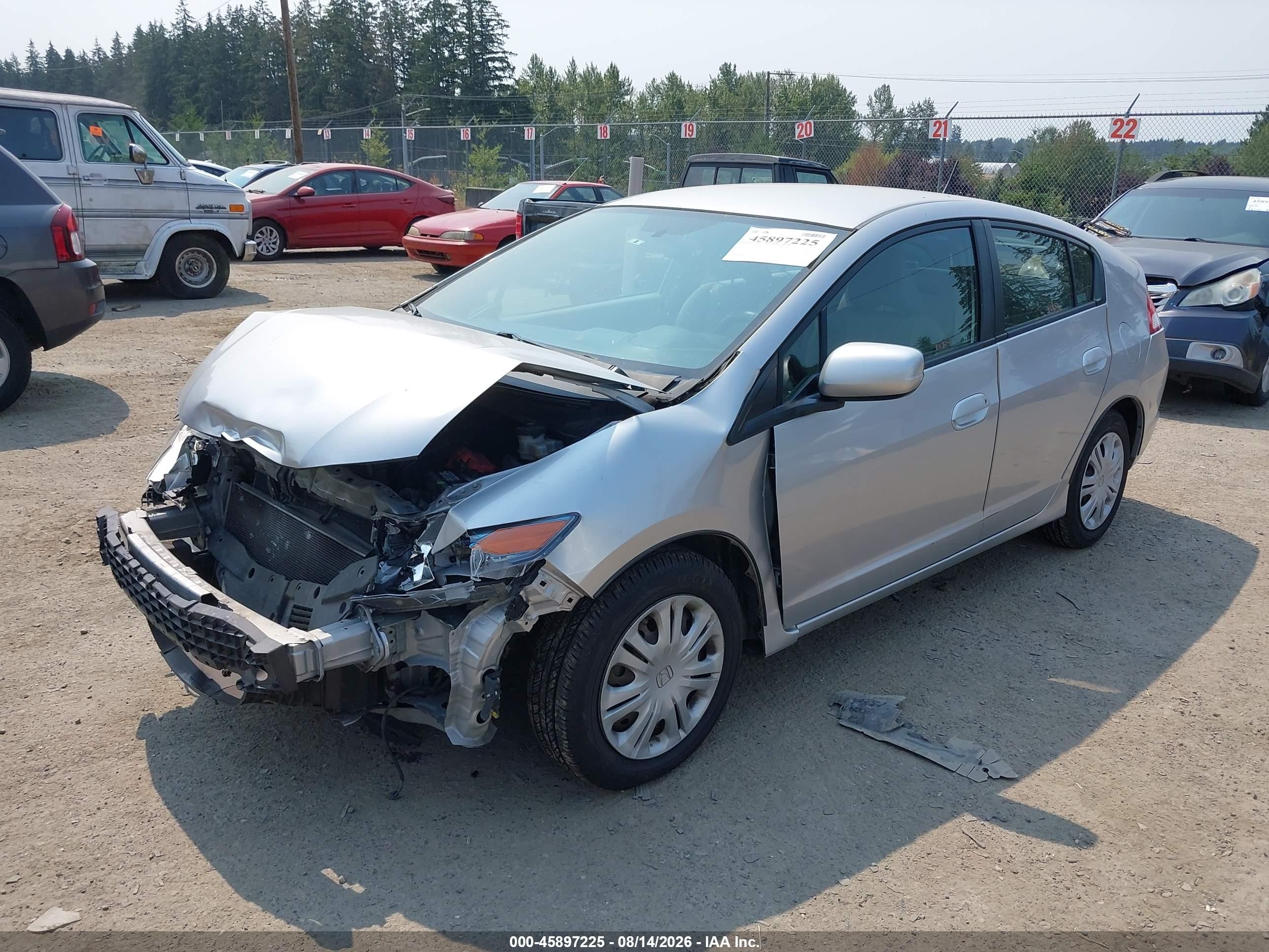 2011 Honda Insight Lx Tan vin: JHMZE2H56BS010638