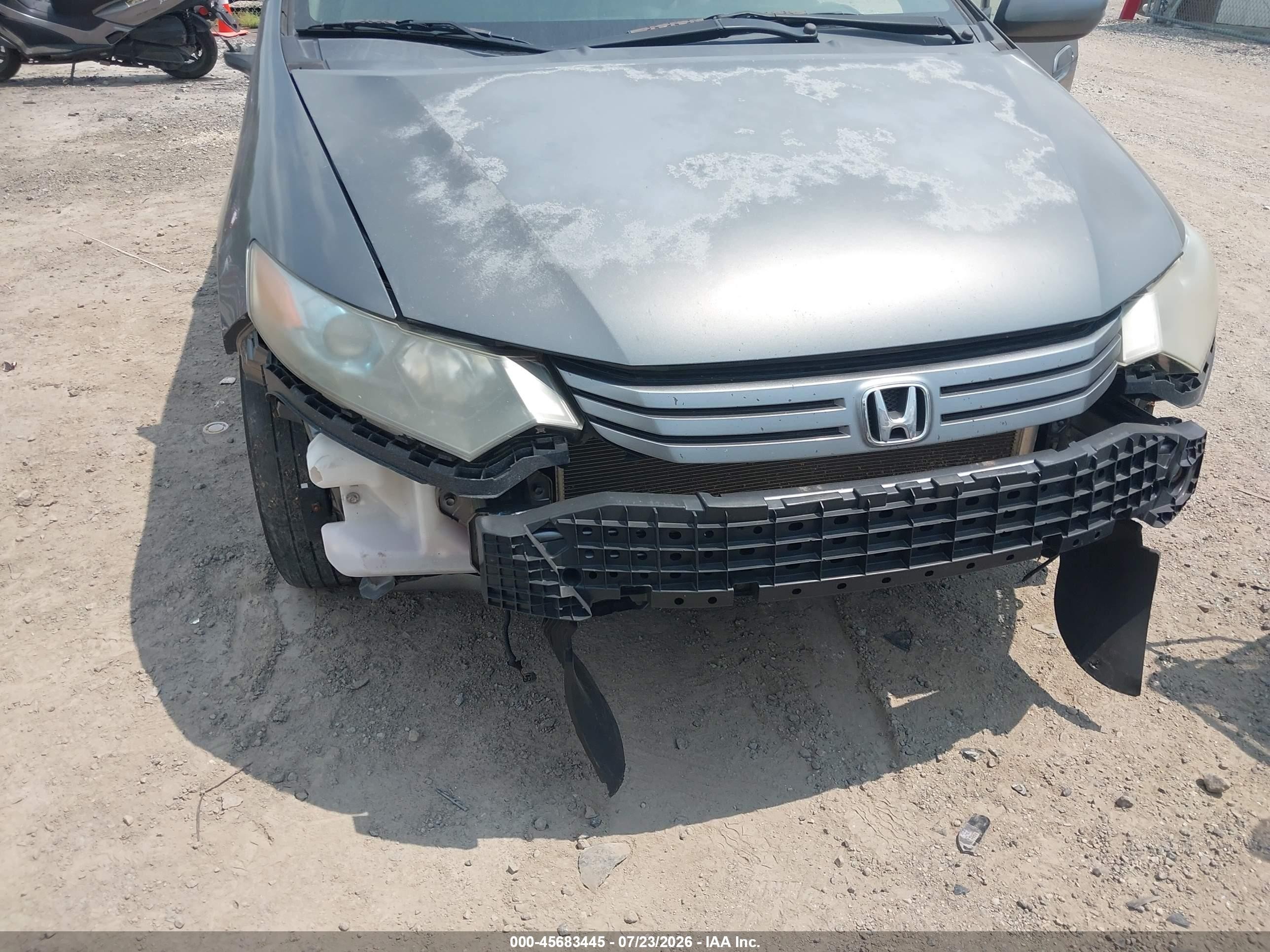 2010 Honda Insight Lx Gray vin: JHMZE2H57AS004457