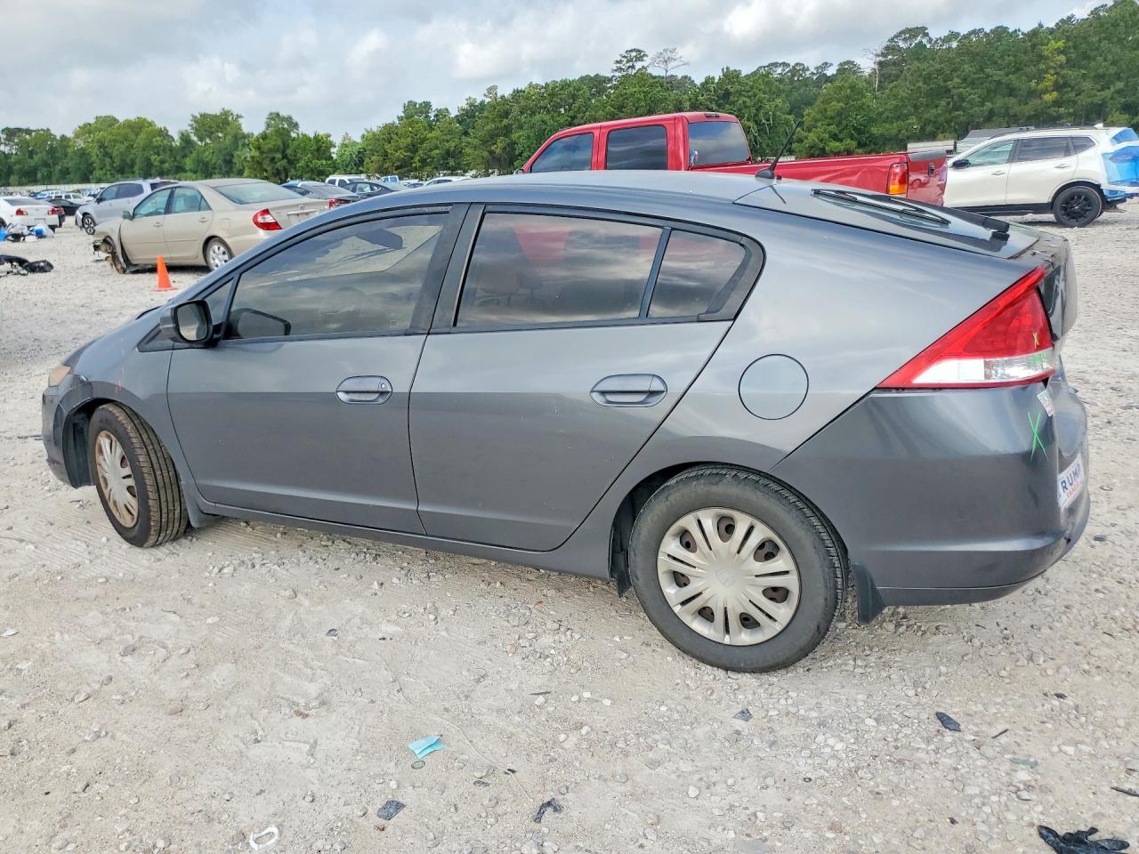 2010 Honda Insight Lx Gray vin: JHMZE2H57AS020366