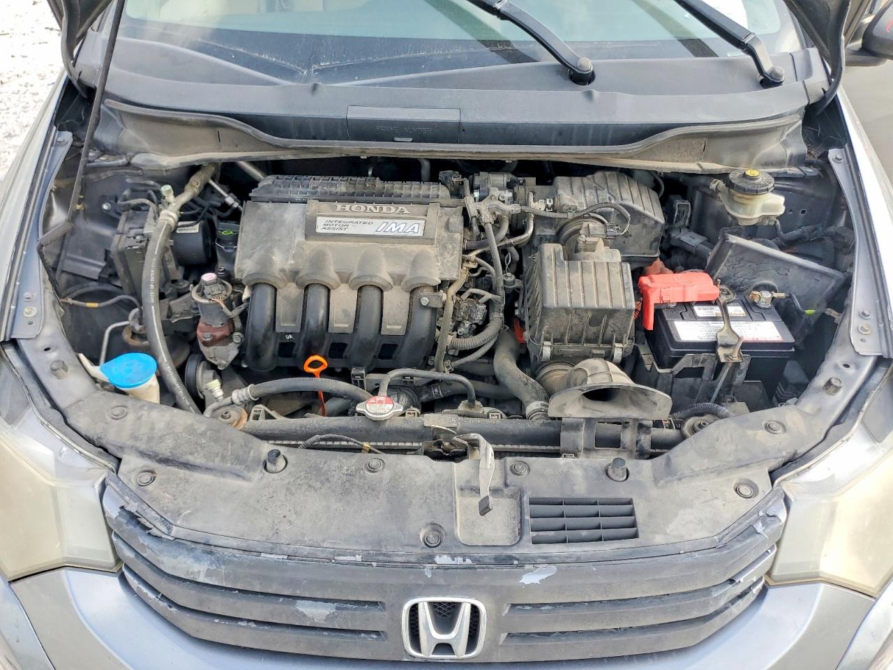 2010 Honda Insight Lx Gray vin: JHMZE2H57AS020366
