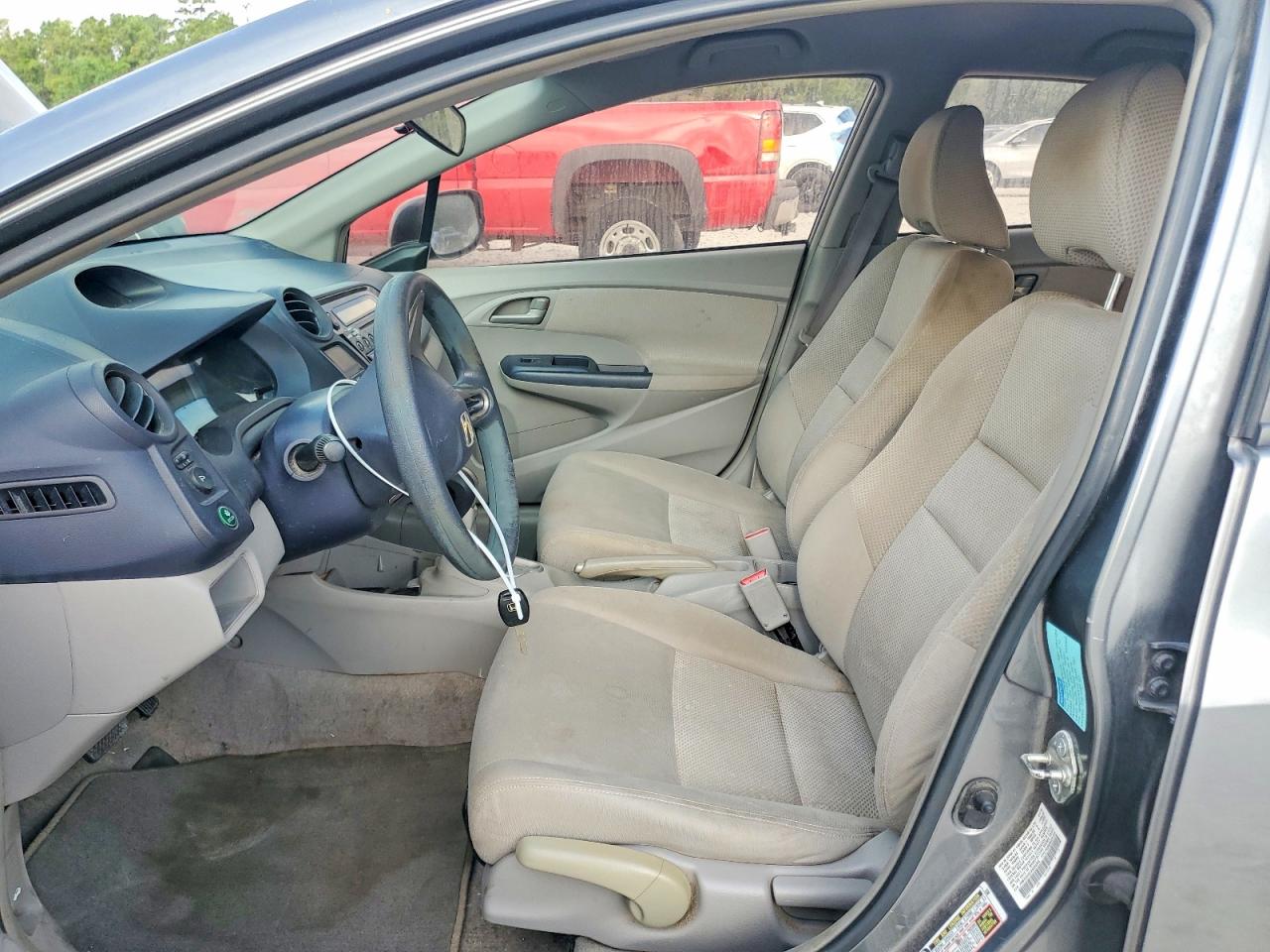 2010 Honda Insight Lx Gray vin: JHMZE2H57AS020366