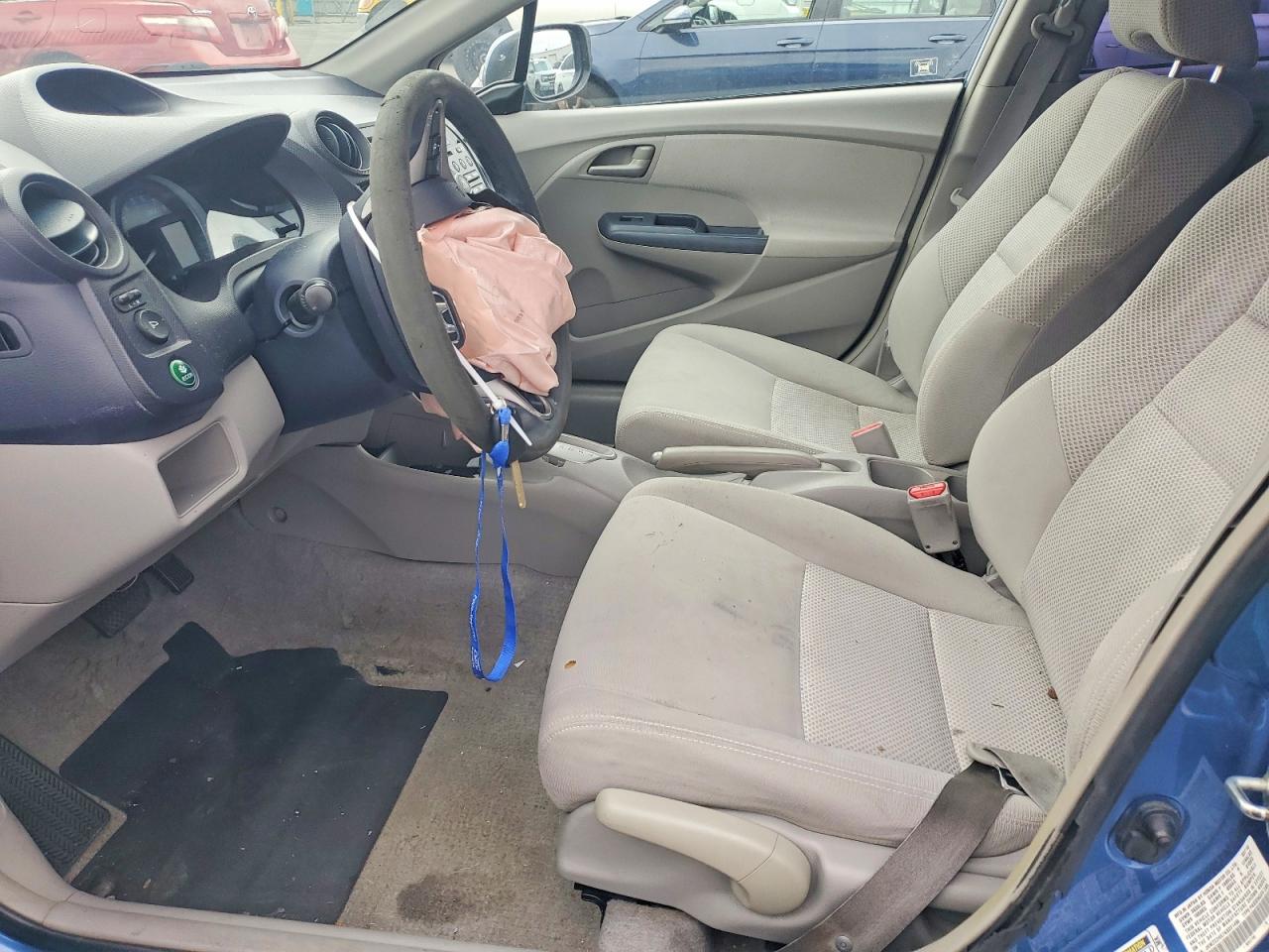 2010 Honda Insight Lx Blue vin: JHMZE2H57AS031495