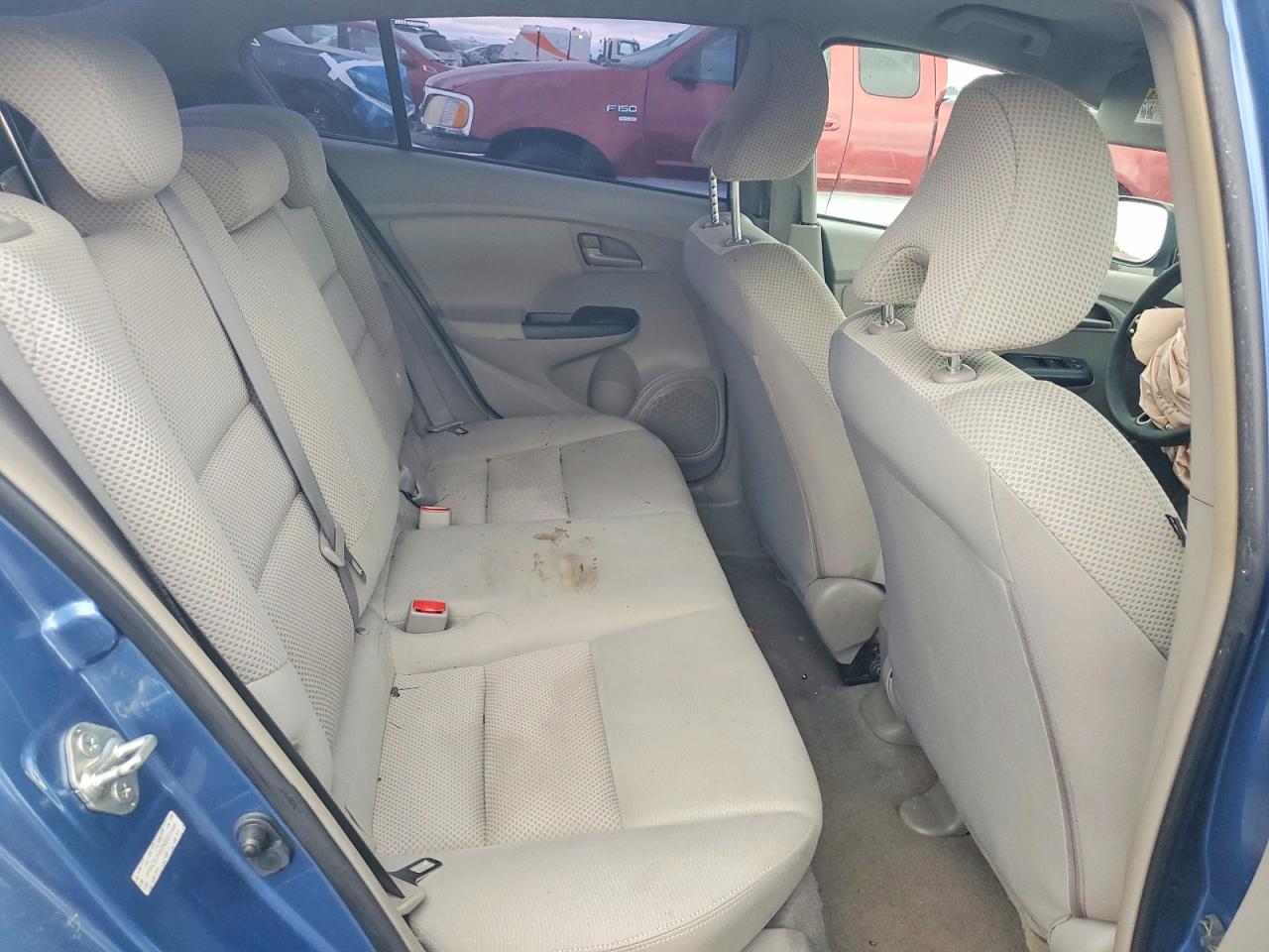 2010 Honda Insight Lx Blue vin: JHMZE2H57AS031495