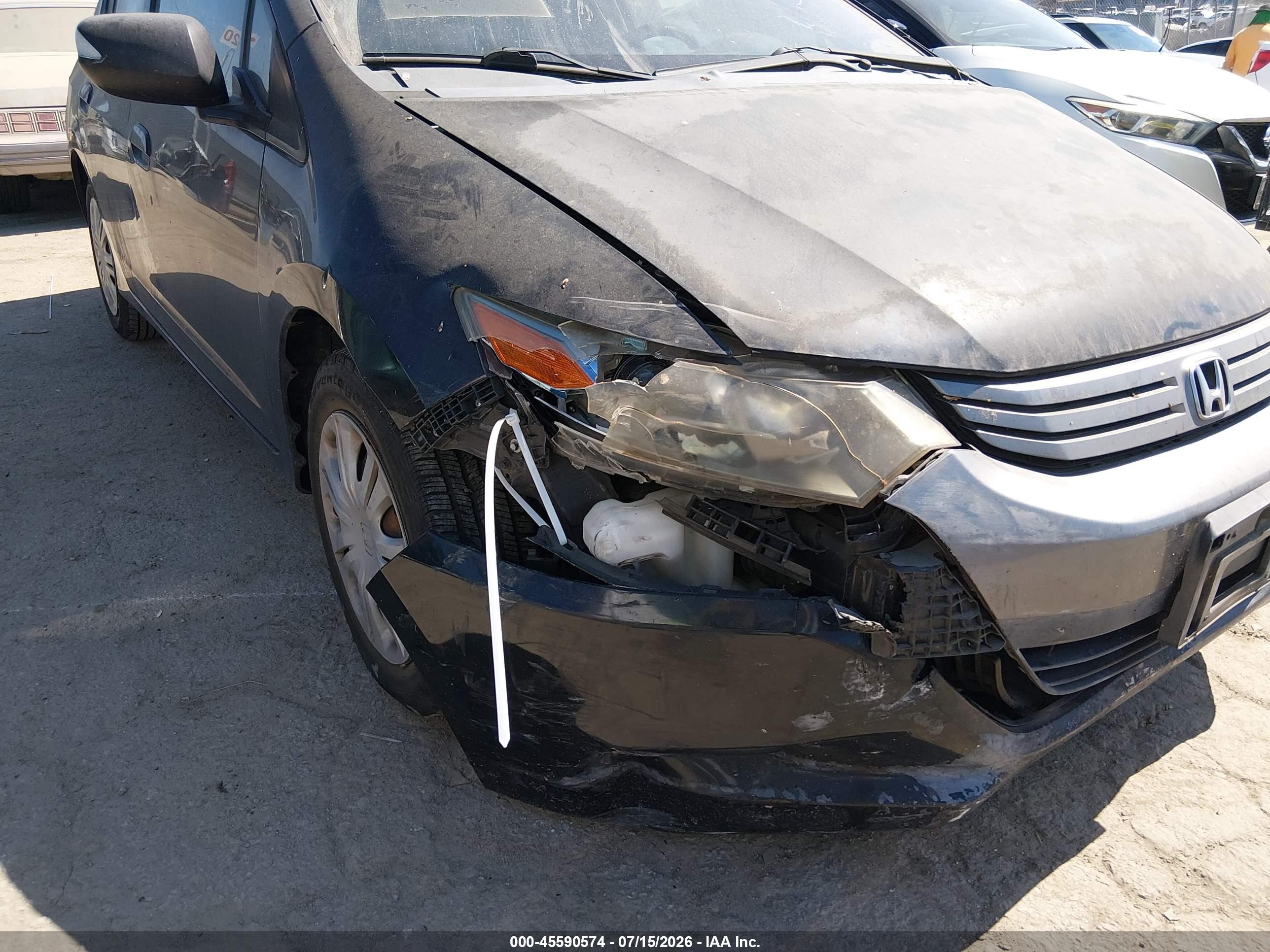 2011 Honda Insight Lx Black vin: JHMZE2H57BS006677