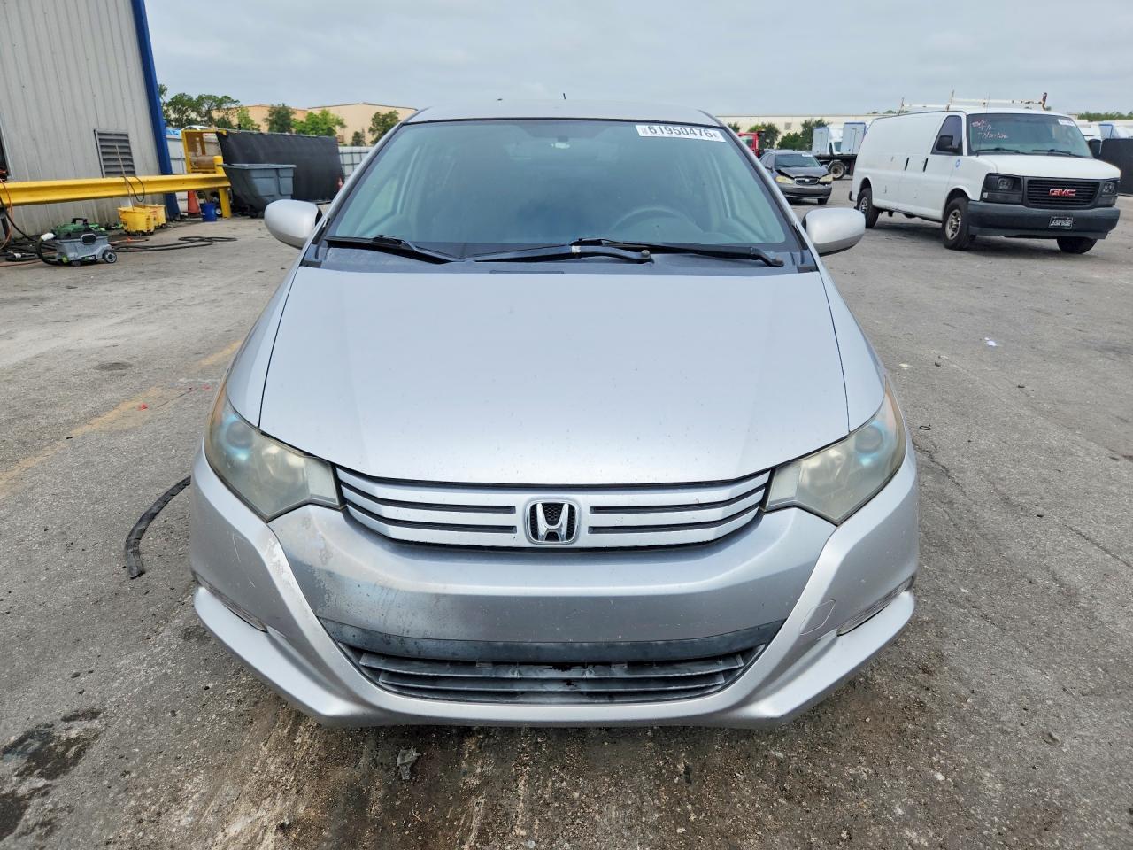 2011 Honda Insight Lx Silver vin: JHMZE2H57BS012687