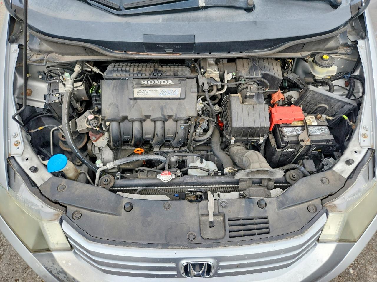 2011 Honda Insight Lx Silver vin: JHMZE2H57BS012687