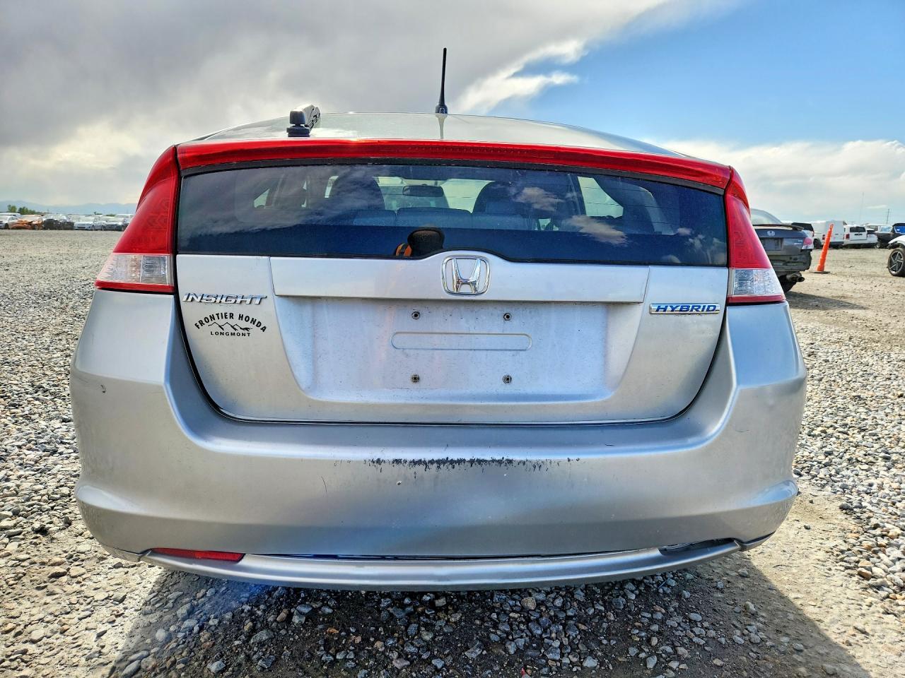 2010 Honda Insight Lx Silver vin: JHMZE2H58AS010977