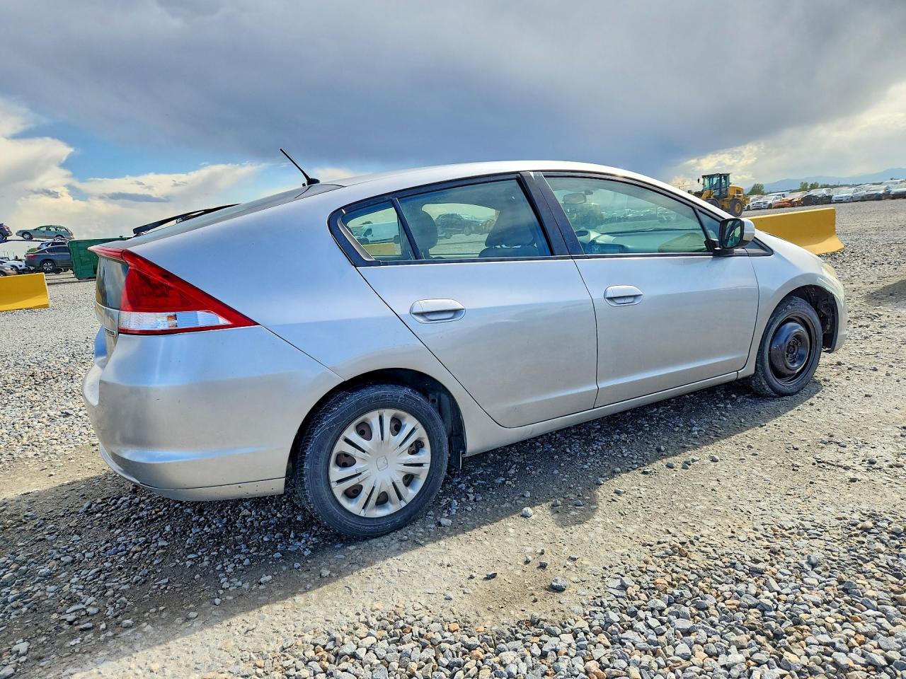 2010 Honda Insight Lx Silver vin: JHMZE2H58AS010977