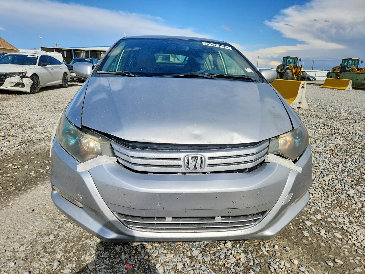 2010 Honda Insight Lx Silver vin: JHMZE2H58AS010977