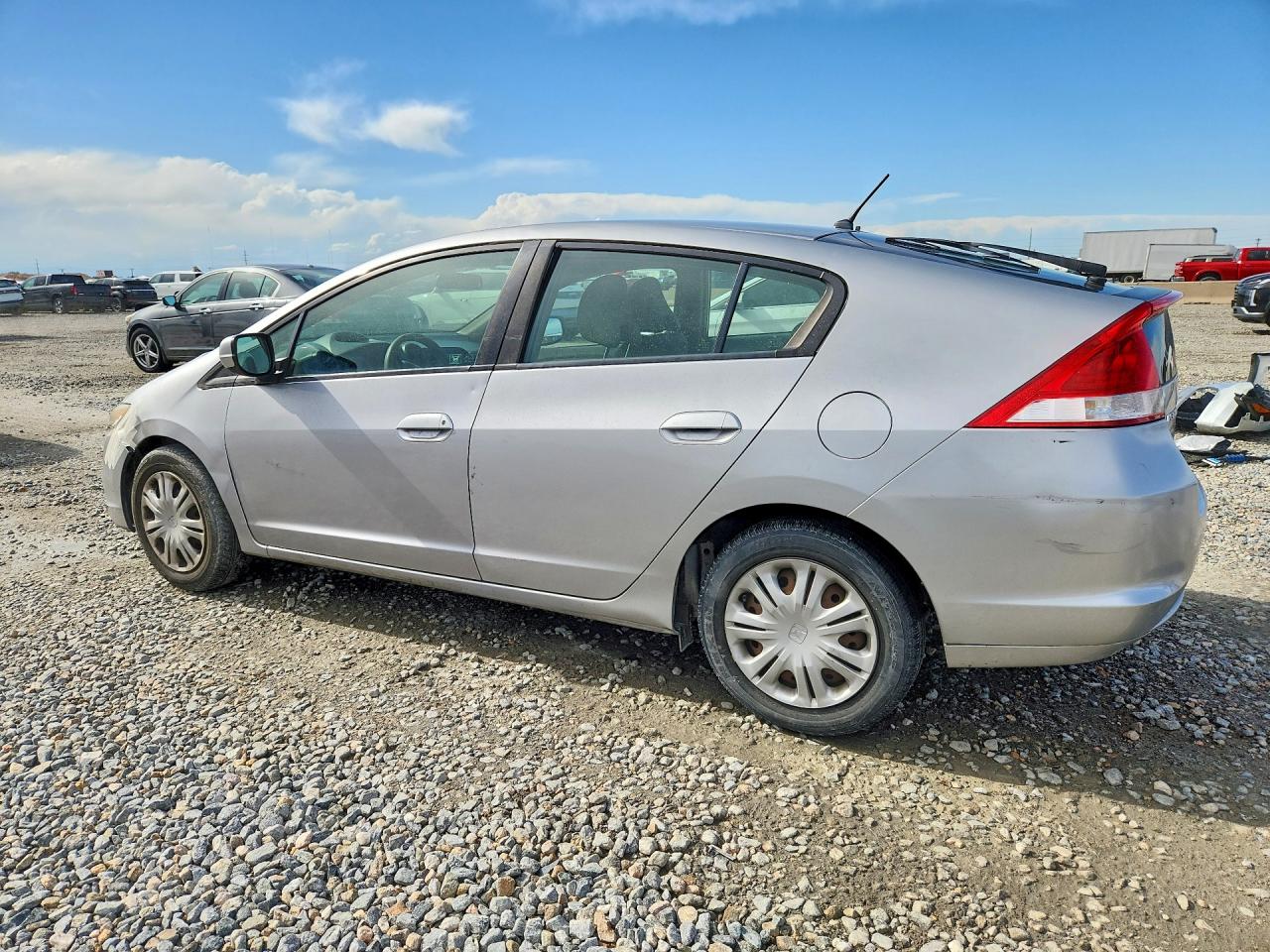 2010 Honda Insight Lx Silver vin: JHMZE2H58AS010977