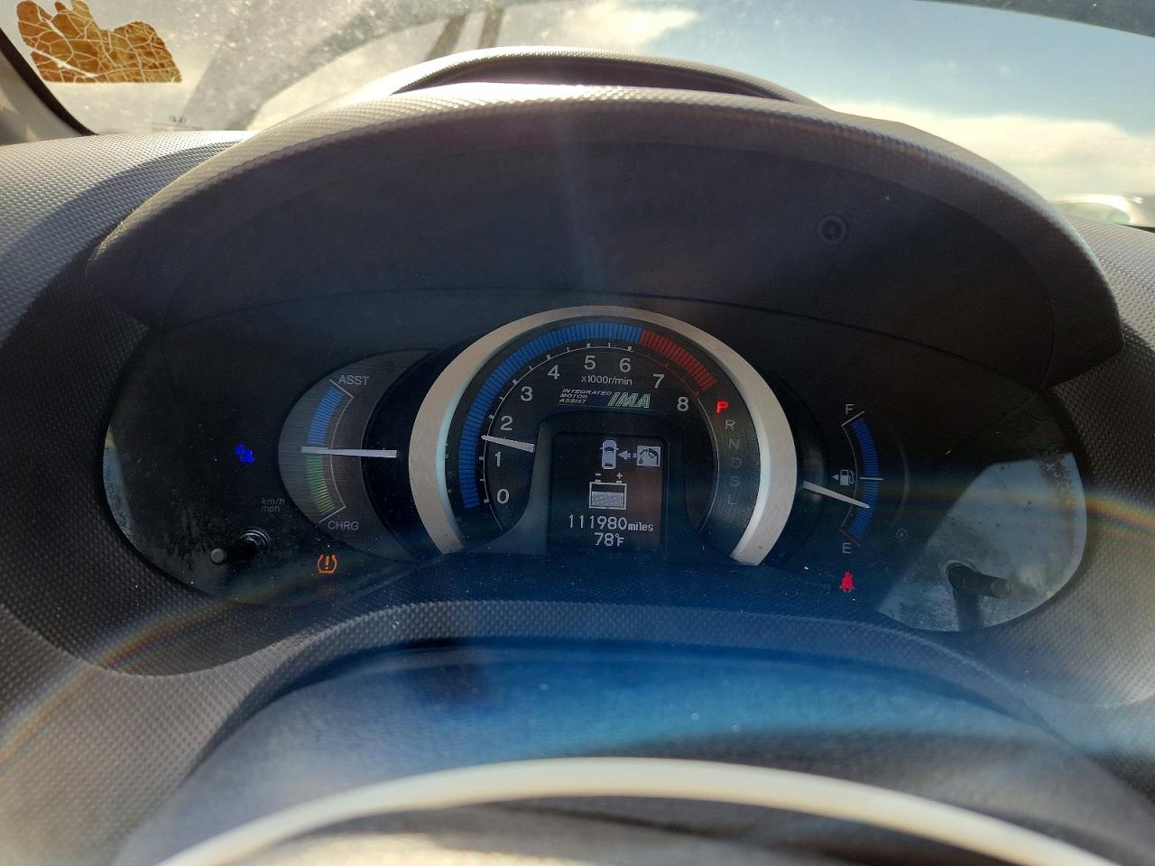 2010 Honda Insight Lx Silver vin: JHMZE2H58AS010977